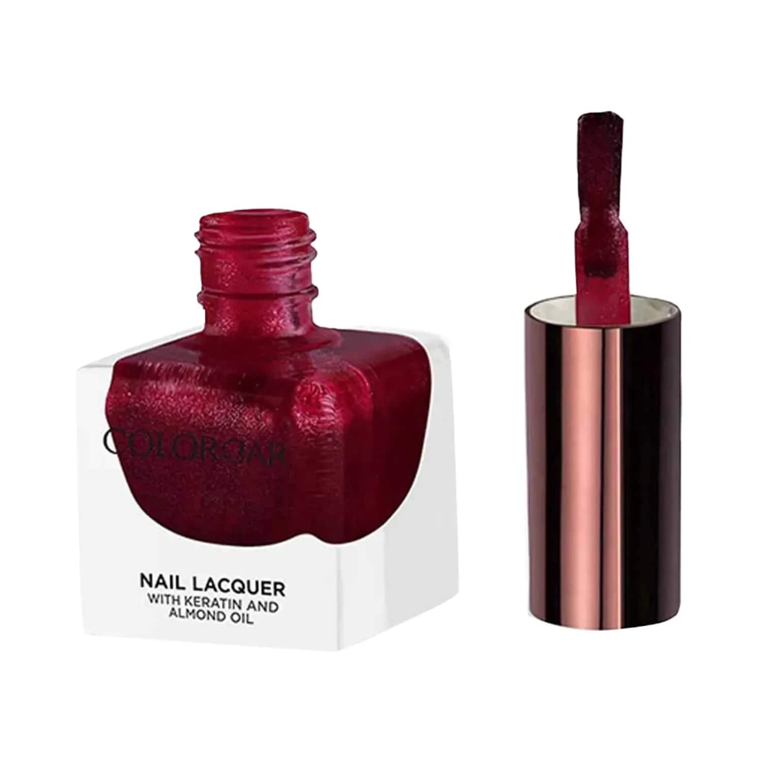 Colorbar | Colorbar Lux Nail Lacquer - 350 Dark Red (12ml)