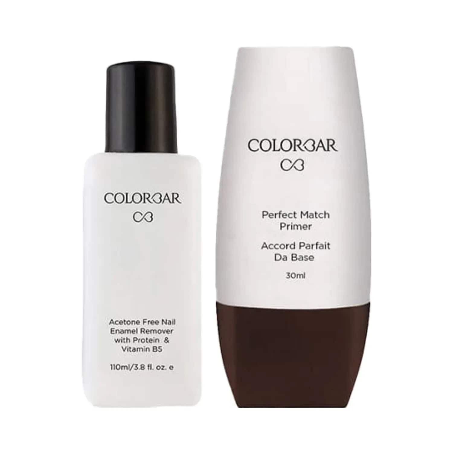 Colorbar | Colorbar Perfect Match Primer + Nail Polish Remover - (2Pcs)