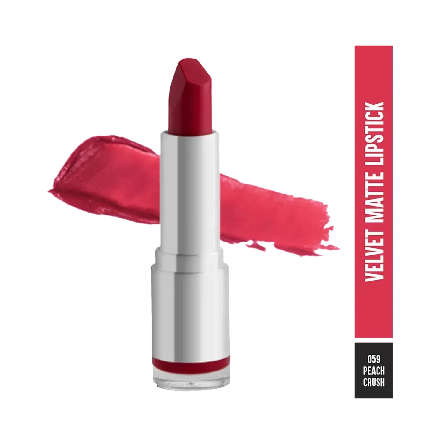 Colorbar | Colorbar Velvet Matte Lipstick - 059 Peach Crush (4.2gm)