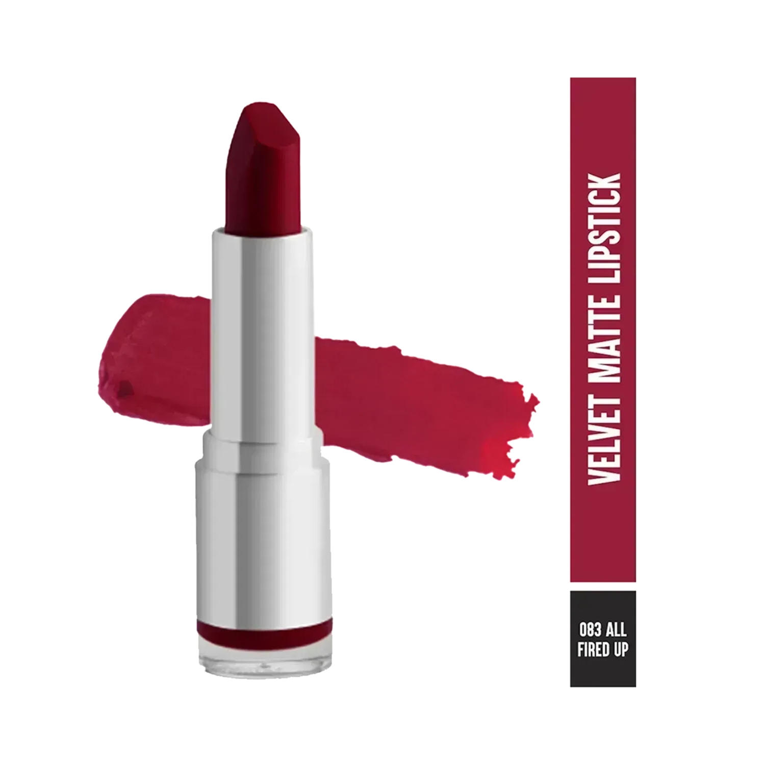 Colorbar Velvet Matte Lipstick - 083 All Fired Up (4.2gm)