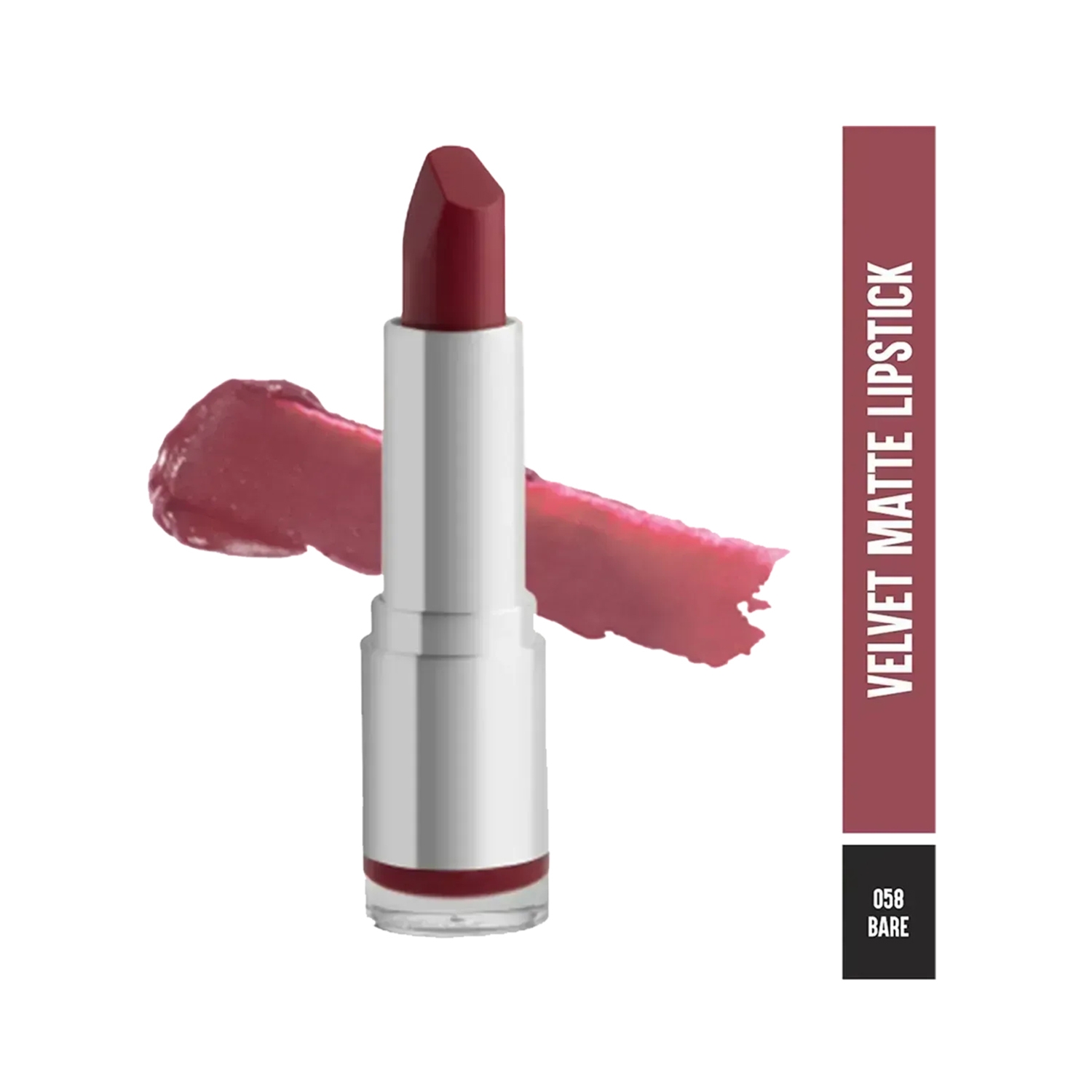 Colorbar | Colorbar Velvet Matte Lipstick - 058 Bare (4.2g)