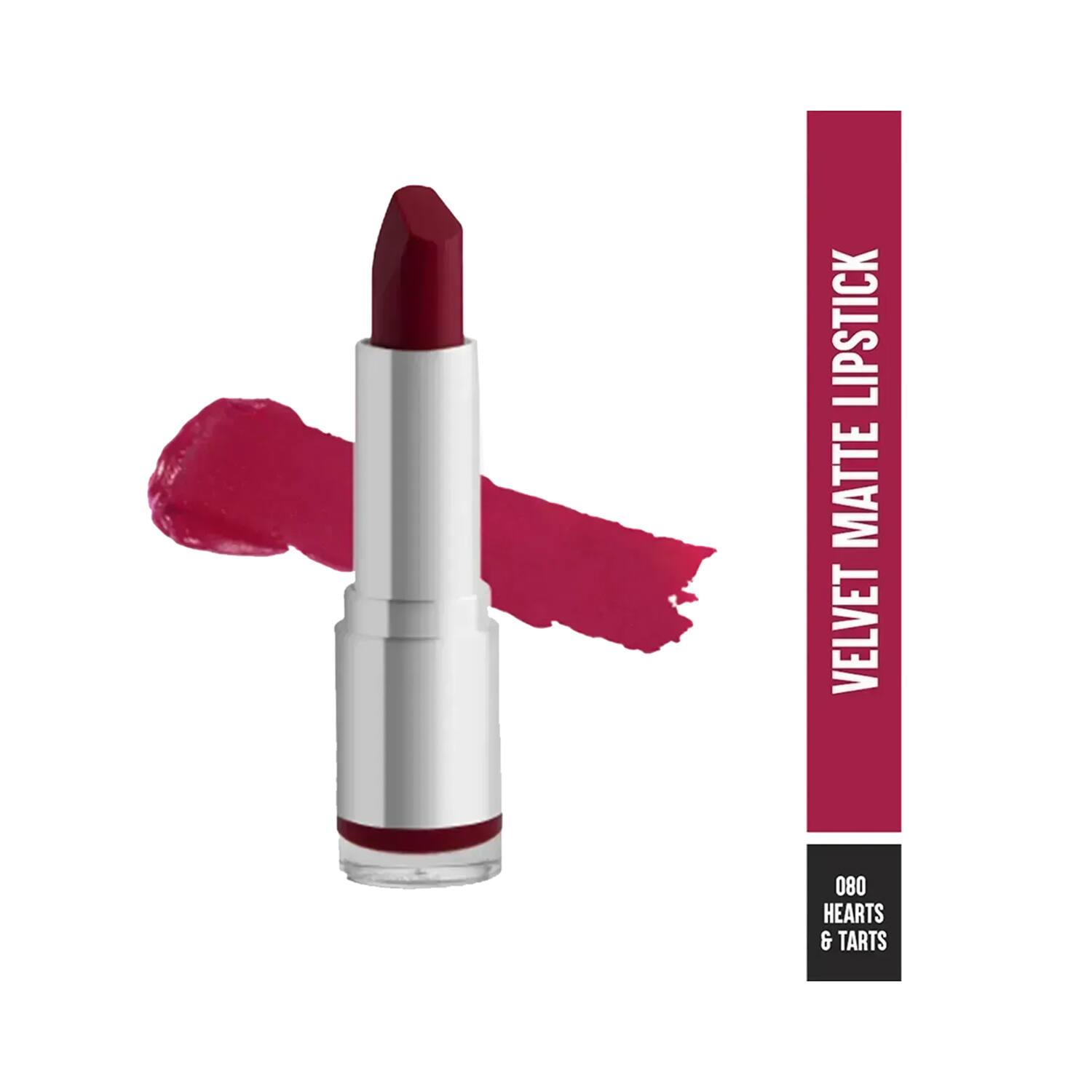 Colorbar | Colorbar Velvet Matte Lipstick - 080 Hearts & Tarts (4.2g)