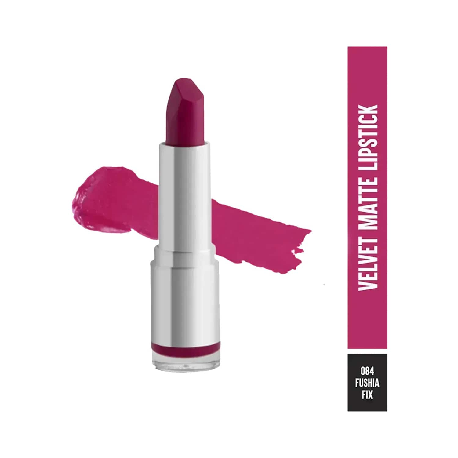 Colorbar | Colorbar Velvet Matte Lipstick - 084 Fushia Fix (4.2gm)