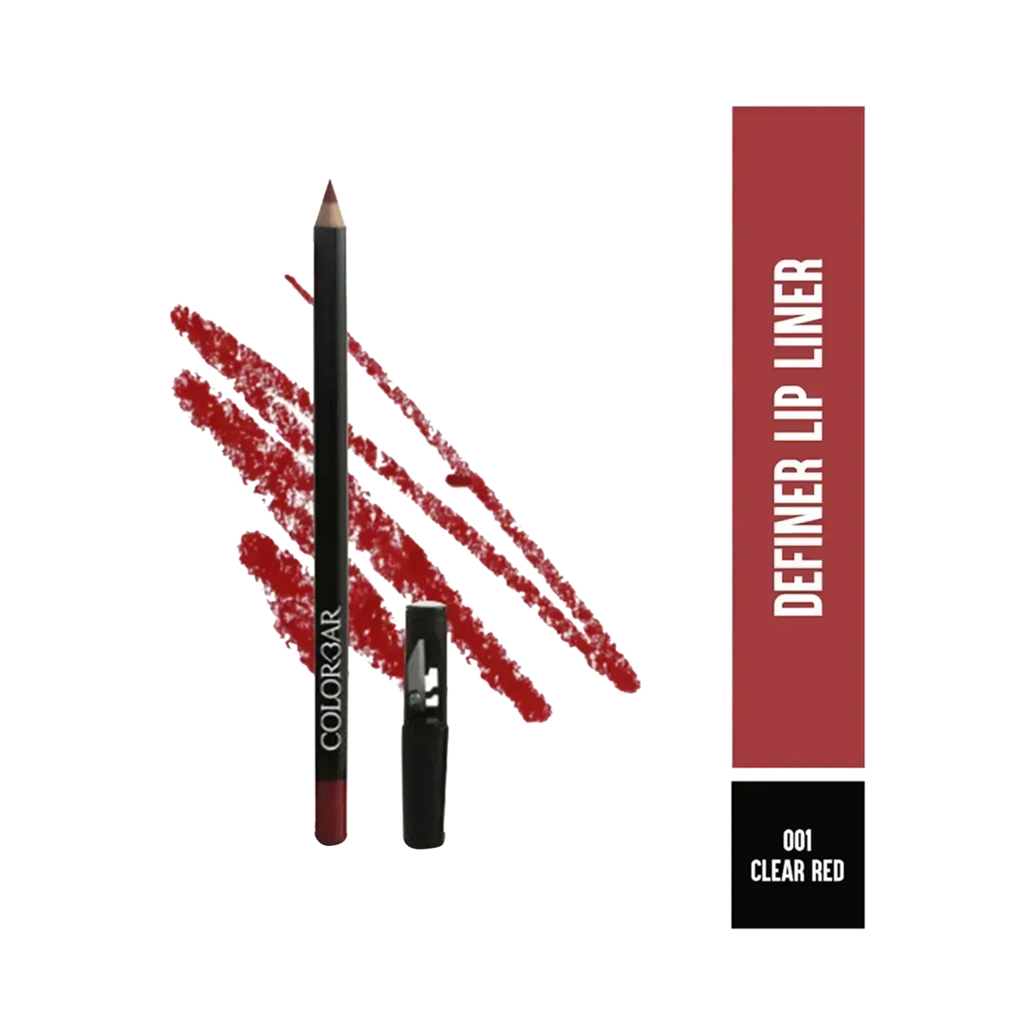 Colorbar | Colorbar Lip Definer Liner Pencil - 001 Clear Red (1.45gm)