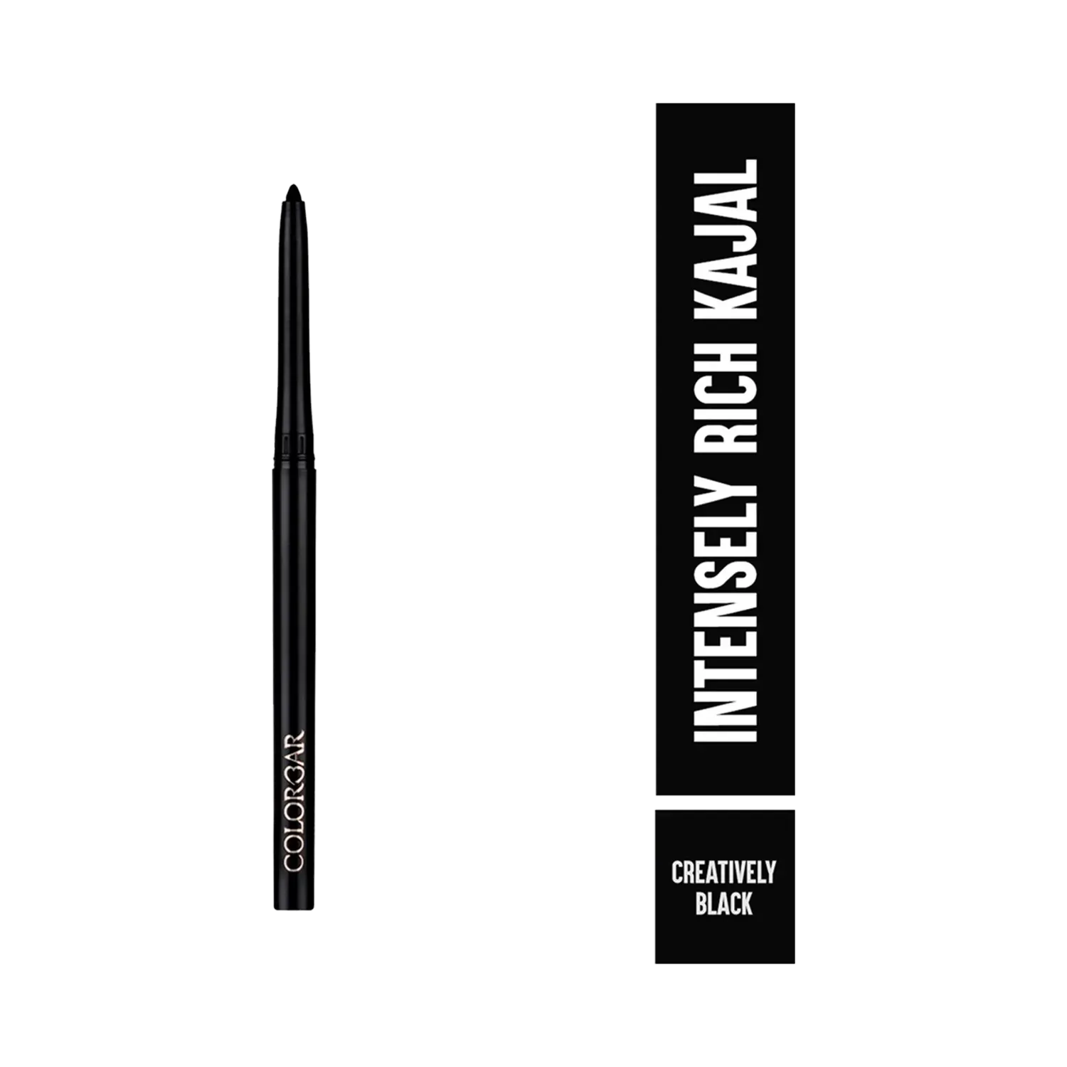 Colorbar | Colorbar Intensely Rich Kajal Pencil - 001 Creatively Black (1.30gm)