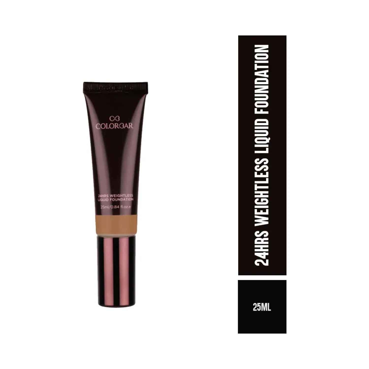 Colorbar | Colorbar 24Hrs Weightless Liquid Foundation - FW 8.1 Amber (25ml)