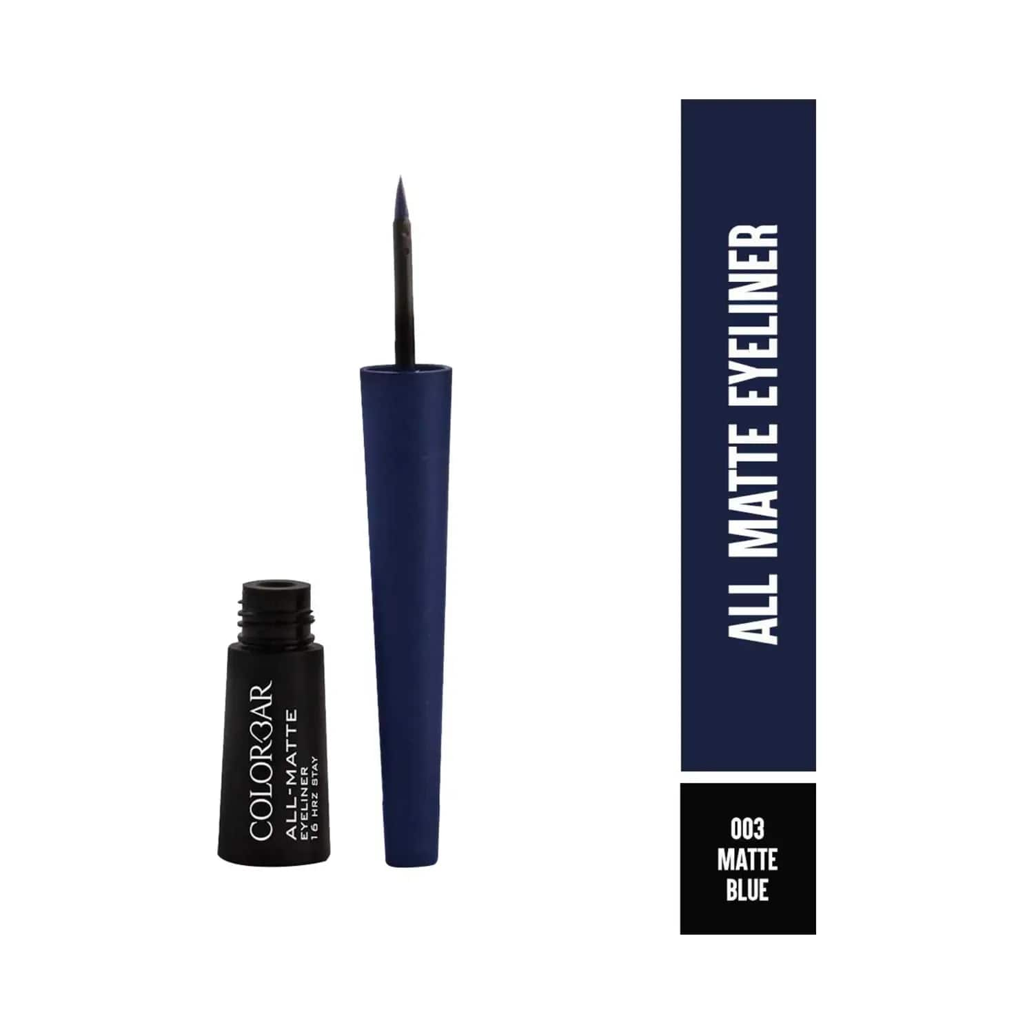 Colorbar | Colorbar All Matte Eyeliner - 003 Matte Blue (2.5ml)