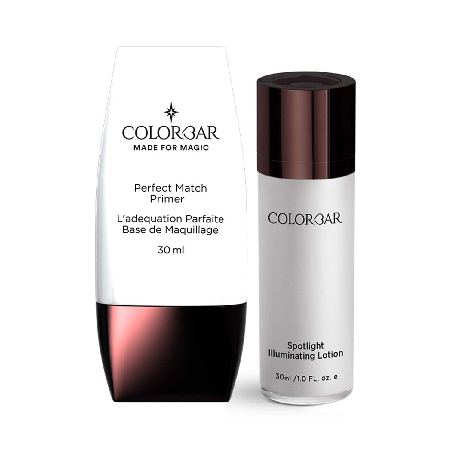 Colorbar | Colorbar Perfect Match Primer + Spotlight Illuminating Lotion Combo