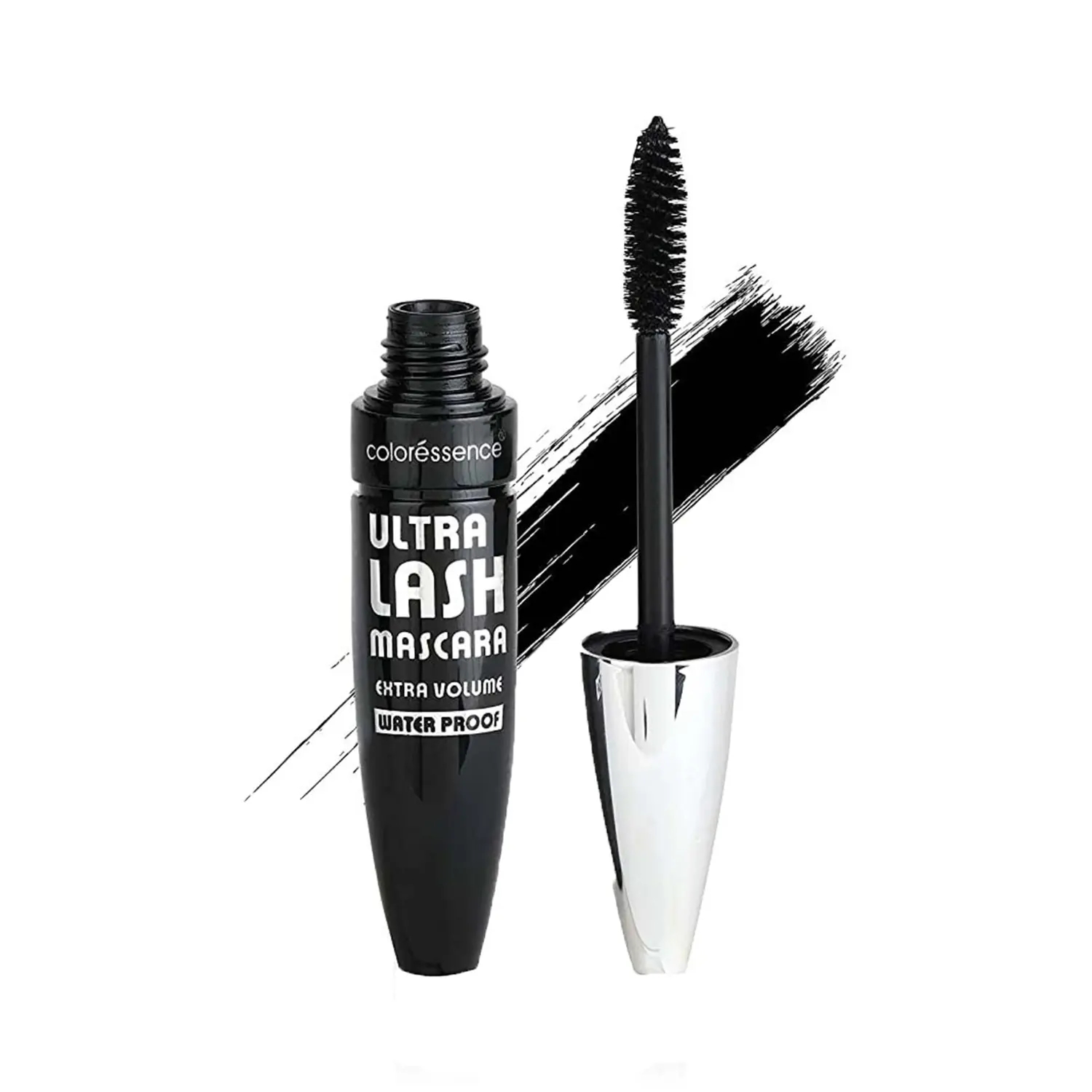 Coloressence | Coloressence Ultra Lash Extra Volume Lush Intense Formula Mascara With Free Face Eyelashes - Black (15ml)