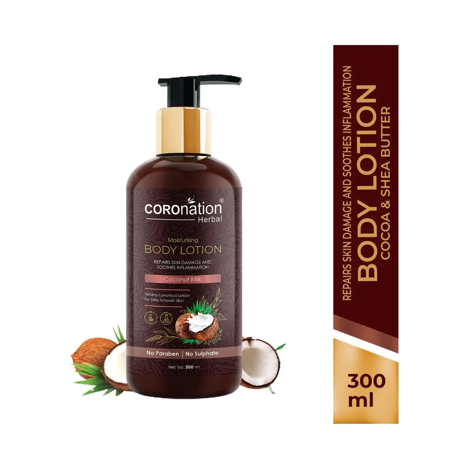 COROnation Herbal Coconut Milk Body Lotion (300ml)