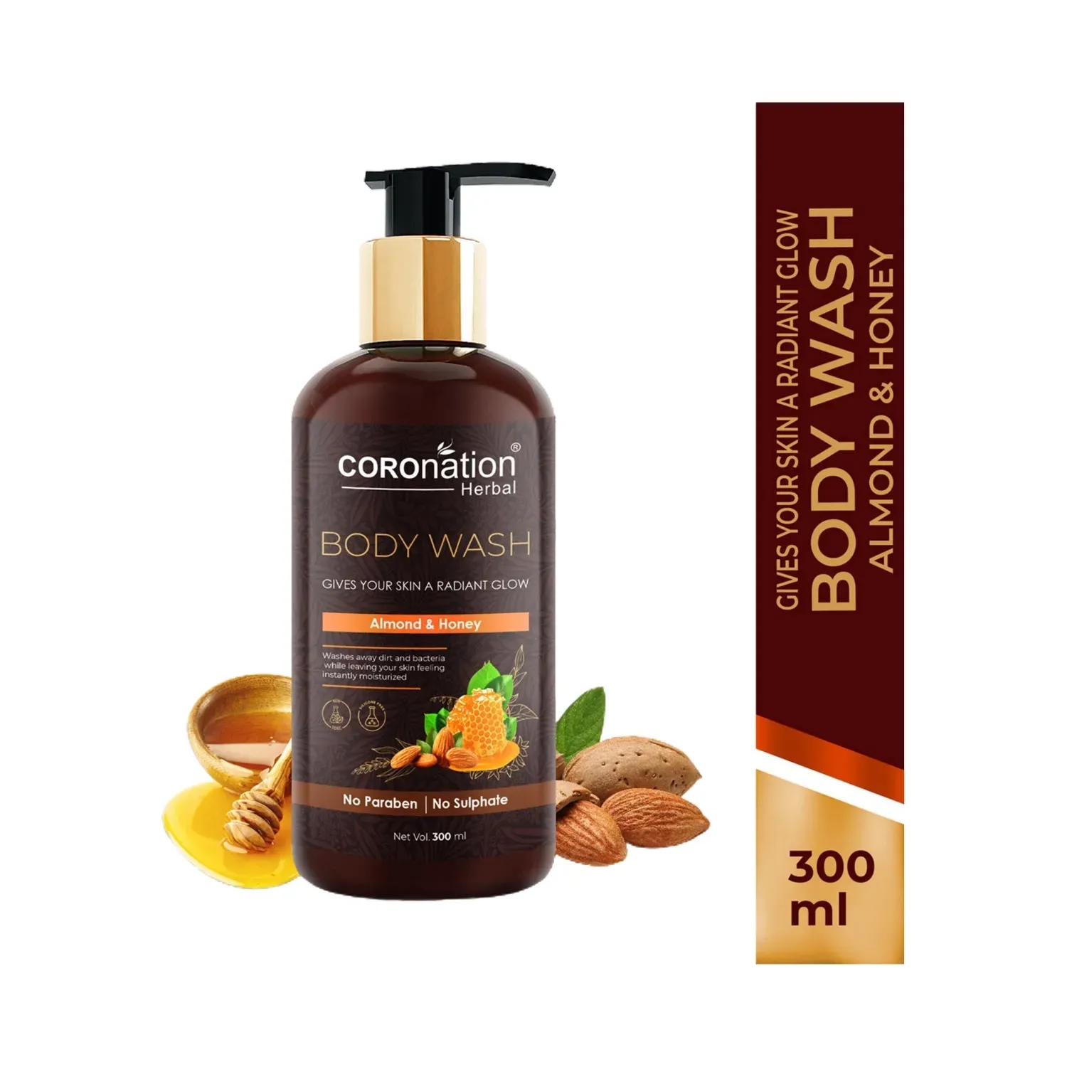 COROnation Herbal | COROnation Herbal Almond & Honey Body Wash (300ml)