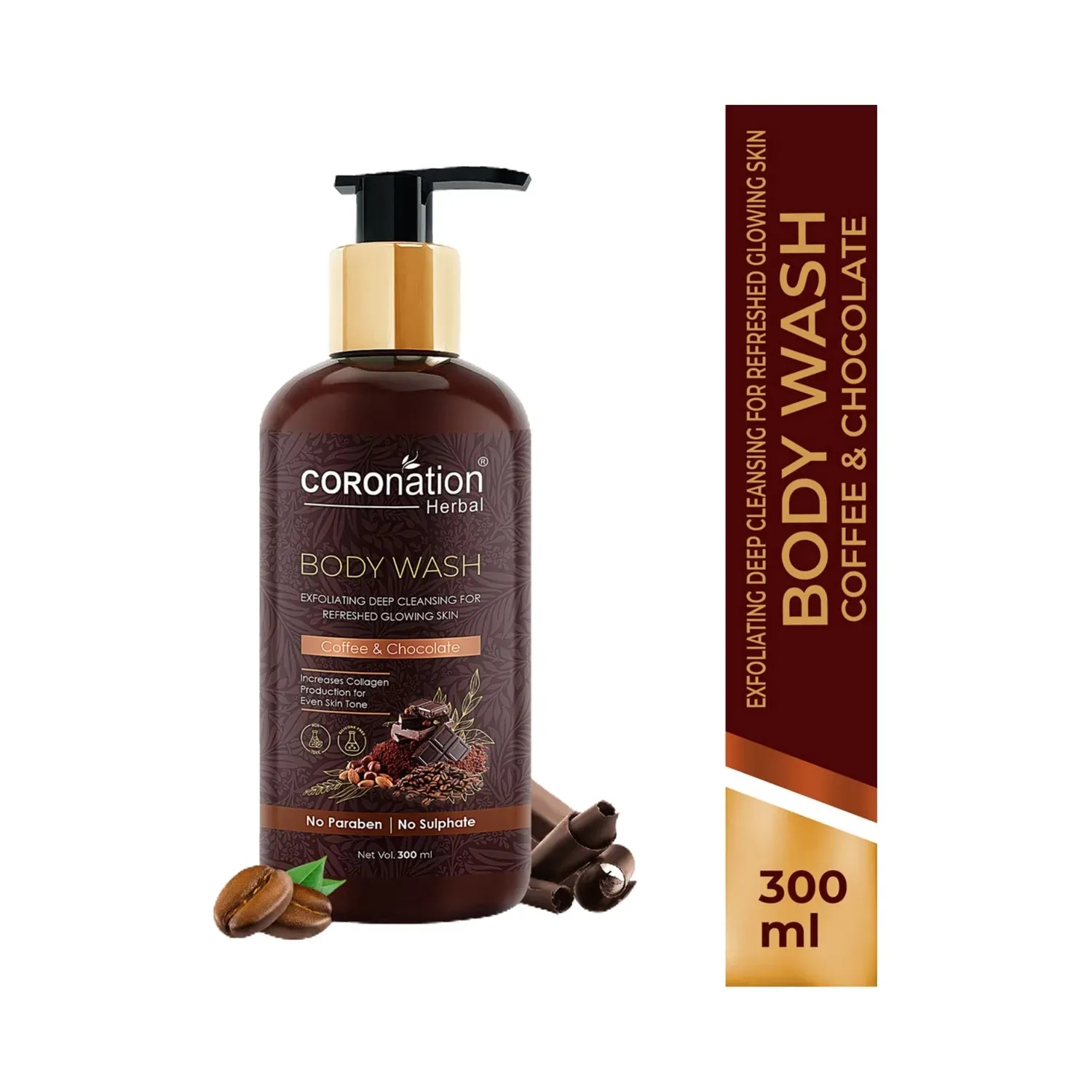 COROnation Herbal | COROnation Herbal Coffee & Chocolate Body Wash (300ml)