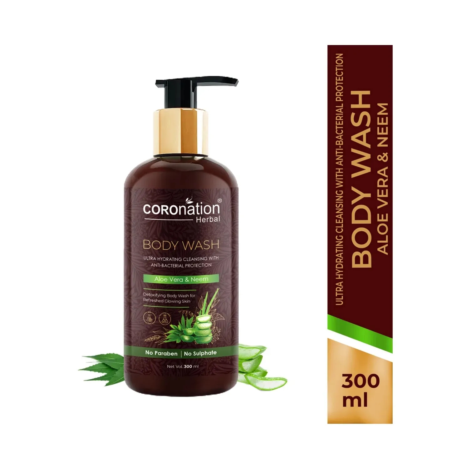 COROnation Herbal | COROnation Herbal Aloe Vera & Neem Body Wash (300ml)