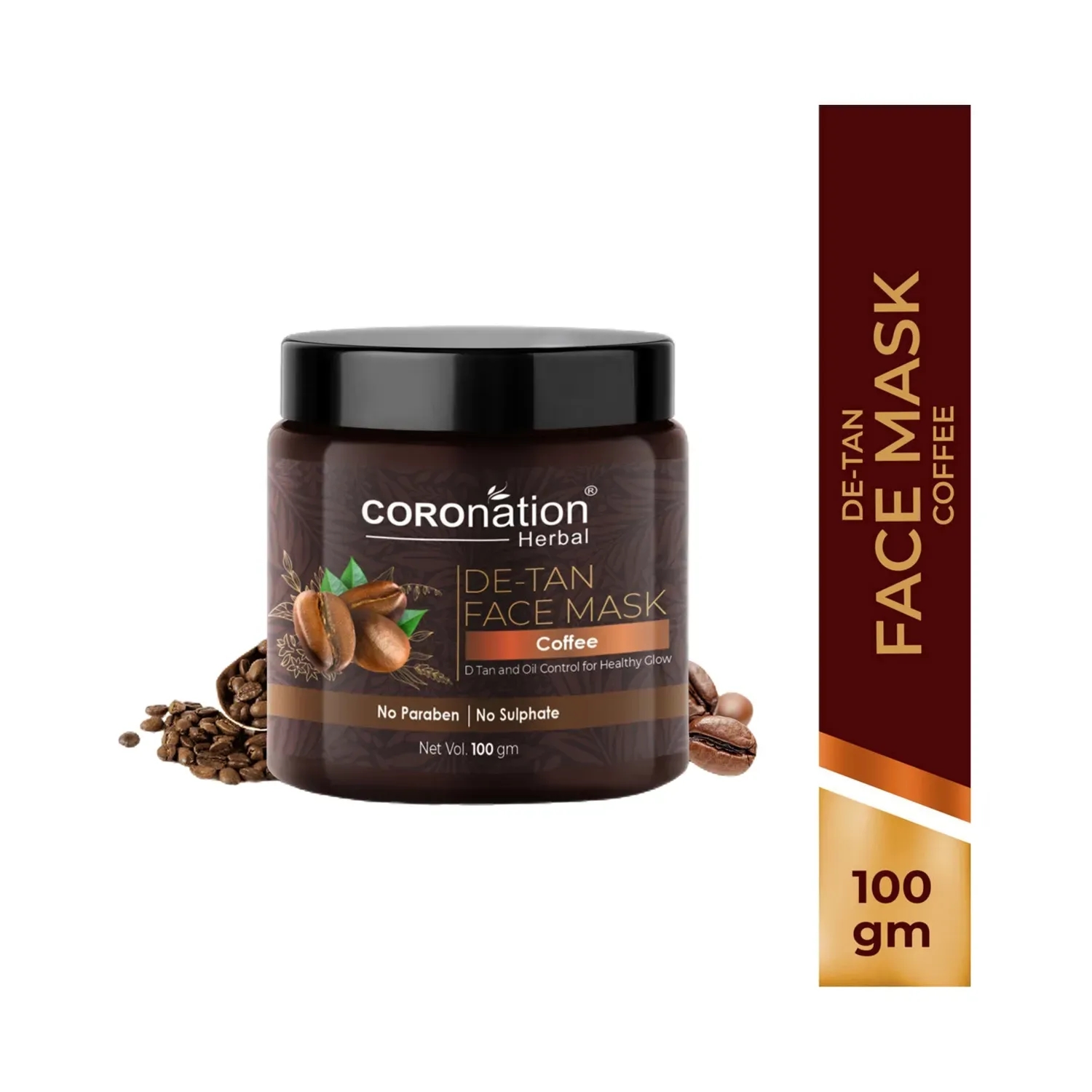 COROnation Herbal | COROnation Herbal Coffee De-Tan Face Masks (100g)