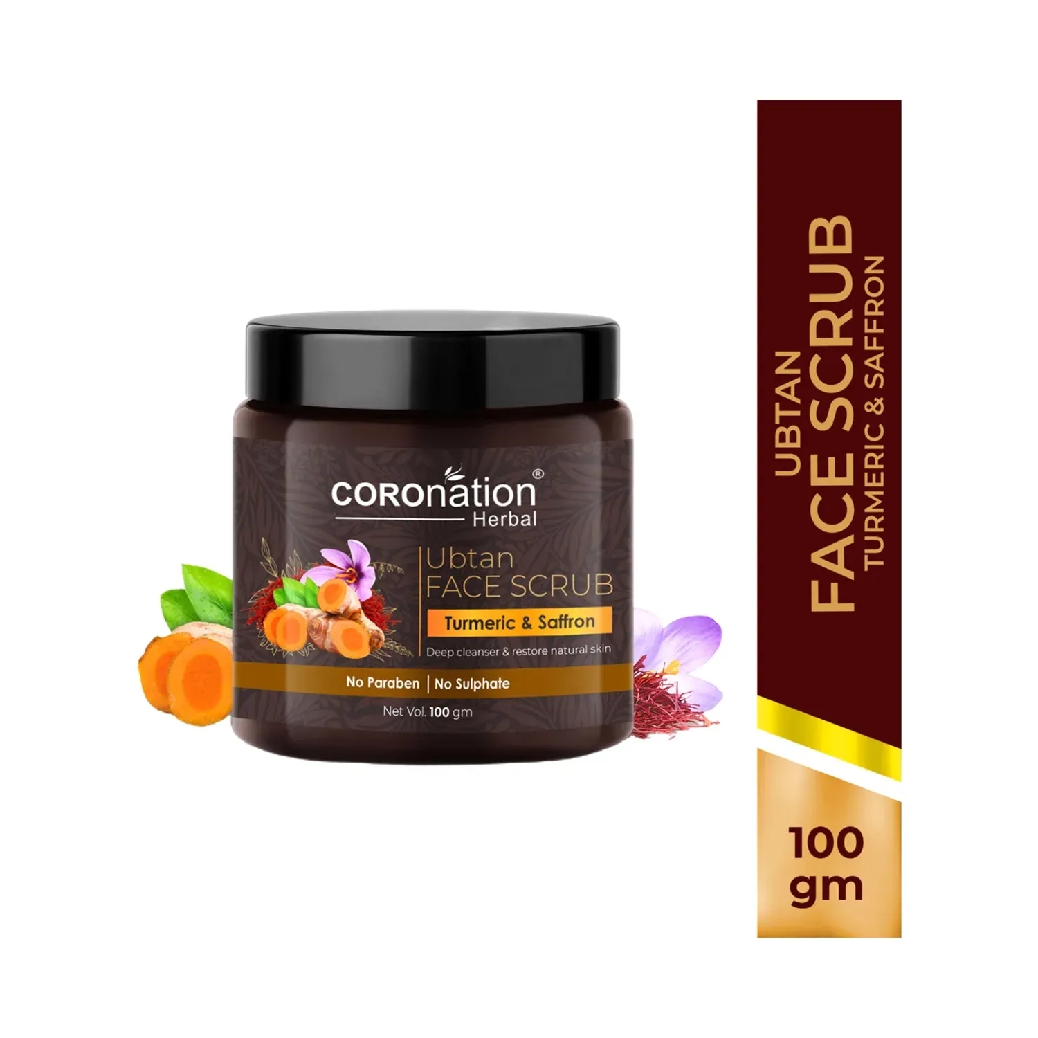 COROnation Herbal | COROnation Herbal Ubtan Face Scrub (100g)