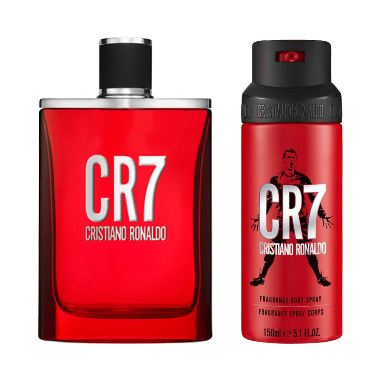 CR7 Cristiano Ronaldo | CR7 Cristiano Ronaldo EDT + Body Spray (Pack of 2) Combo