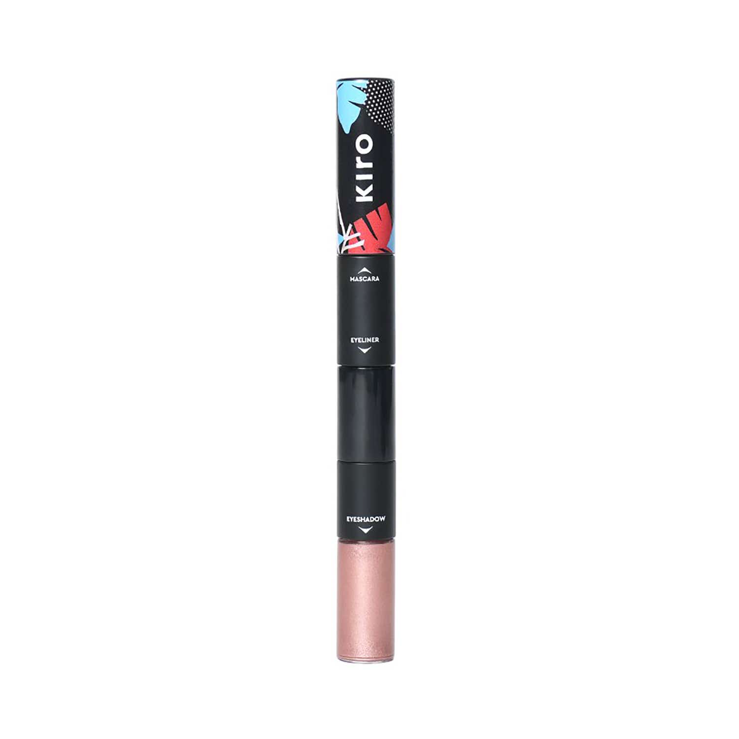 KIRO | Kiro 3 in 1 Eye Stack Eyeshadow + Eyeliner + Mascara - 04 Rose Pink Metallic & Matte Trio (12.5 g)