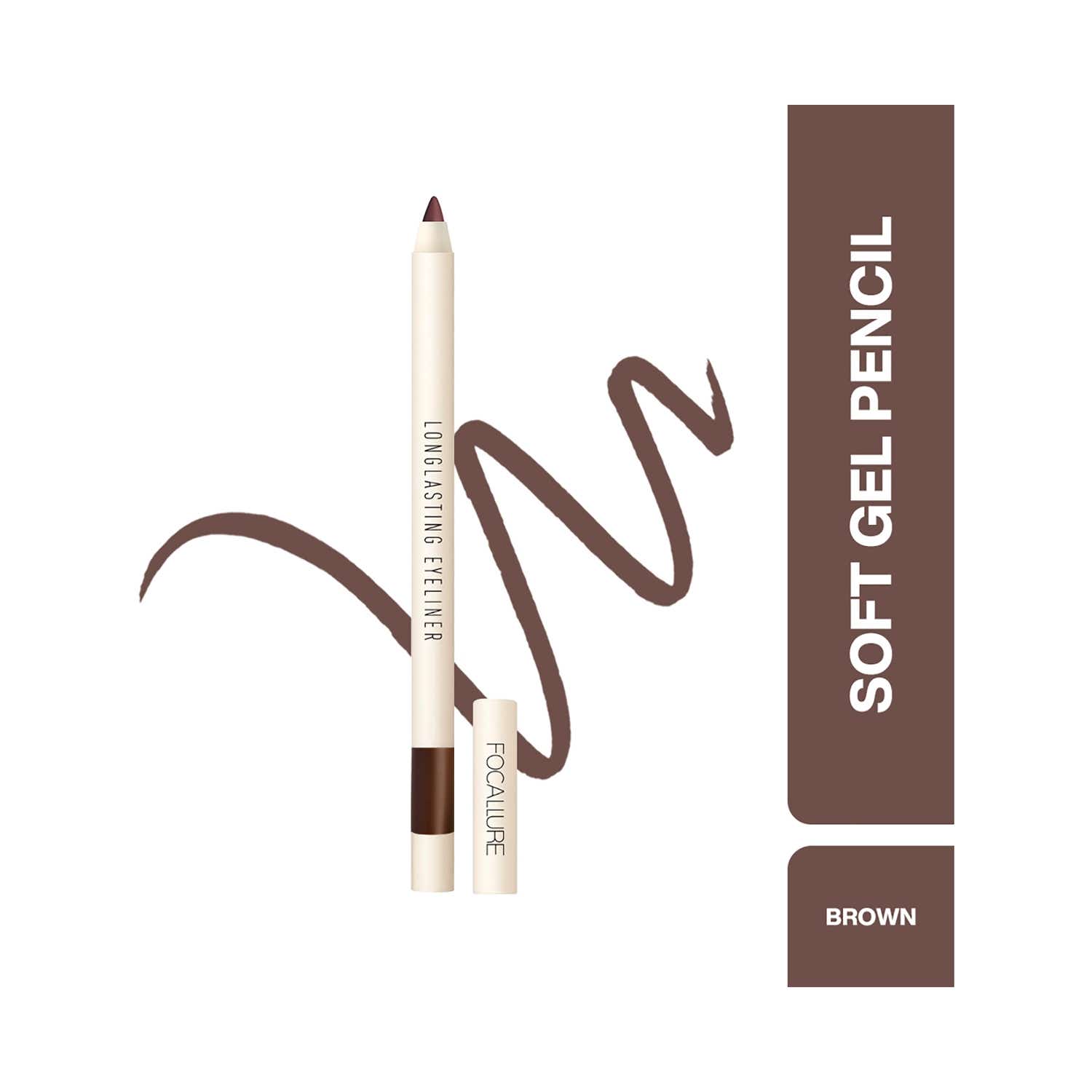 FOCALLURE | FOCALLURE Lasting Soft Gel Eyeliner Pencil - 05 Brown (0.4 g)