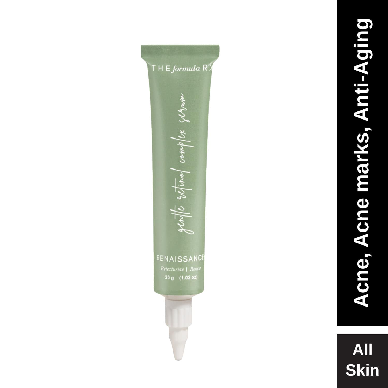 The Formularx | The Formularx Gentle Retinol Night Serum for Acne Dark Spots Enlarged Pores & Anti-Aging (30 g)