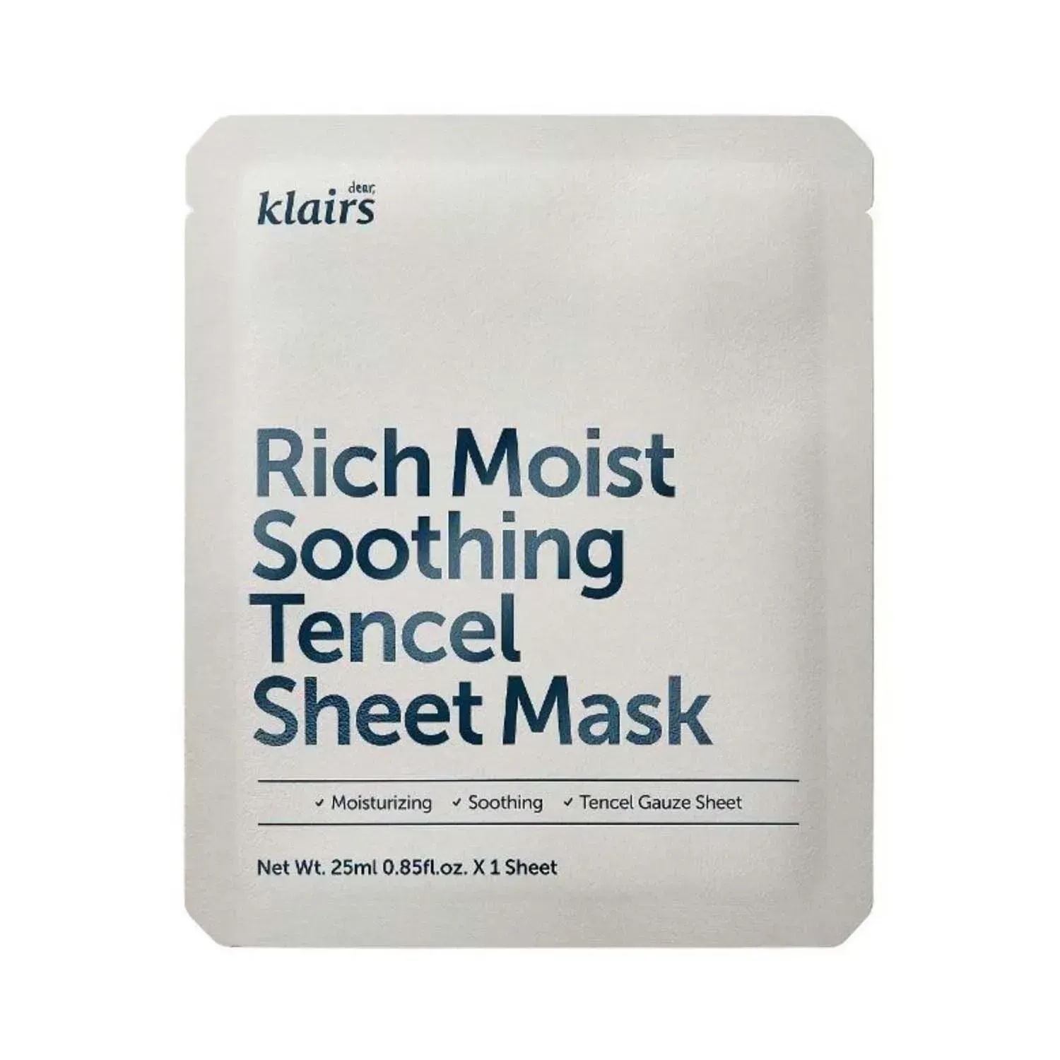 Klairs | Klairs Rich Moist Soothing Tencel Sheet Mask - (25ml)