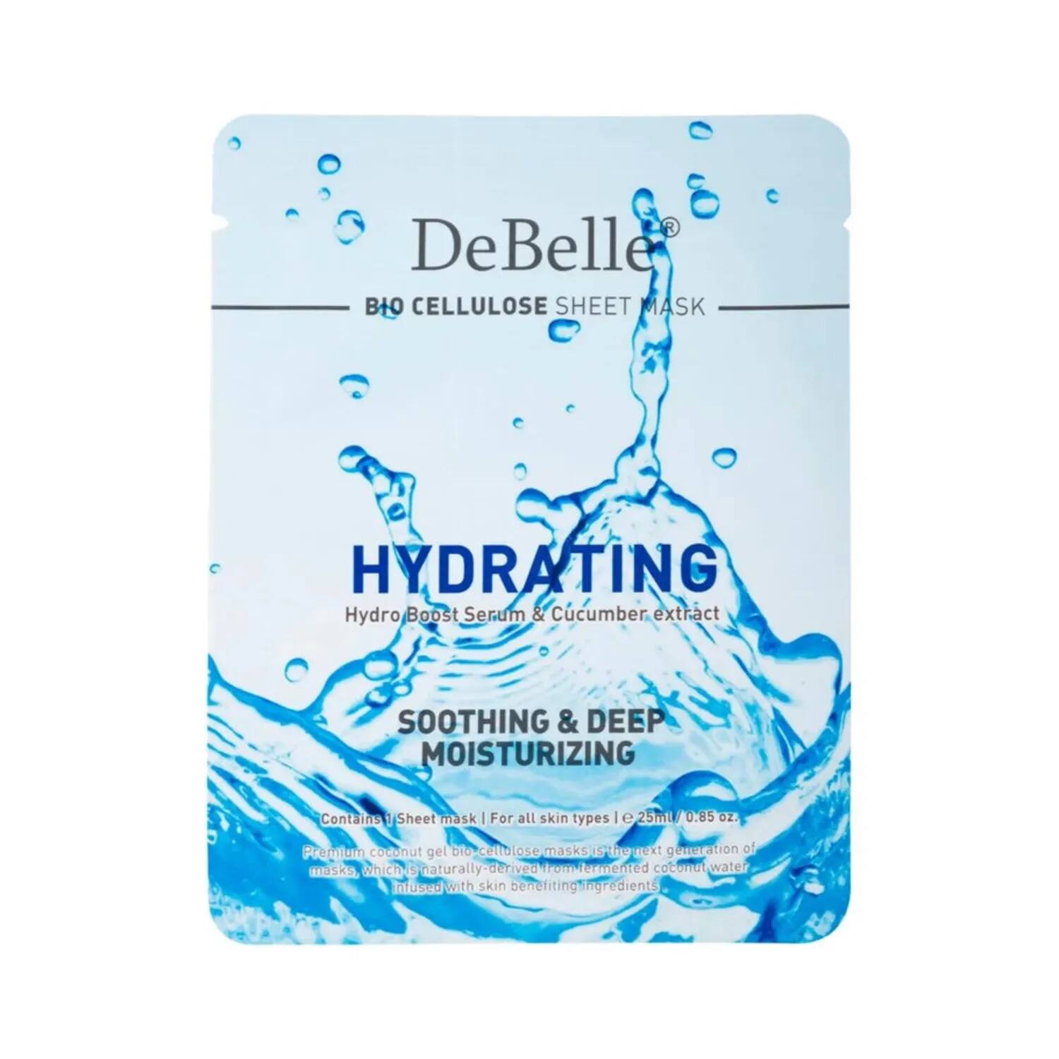 DeBelle | DeBelle Hydrating Biocellulose Face Sheet Mask (25ml)