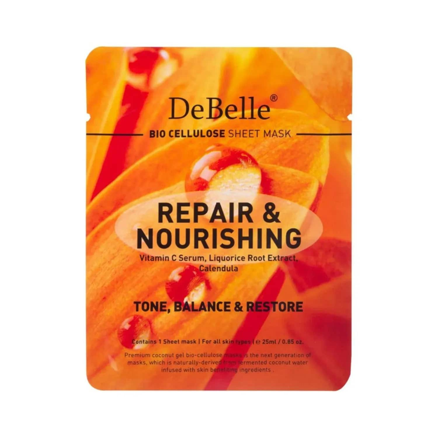 DeBelle | DeBelle Repair & Nourishing Biocellulose Face Sheet Mask (25ml)