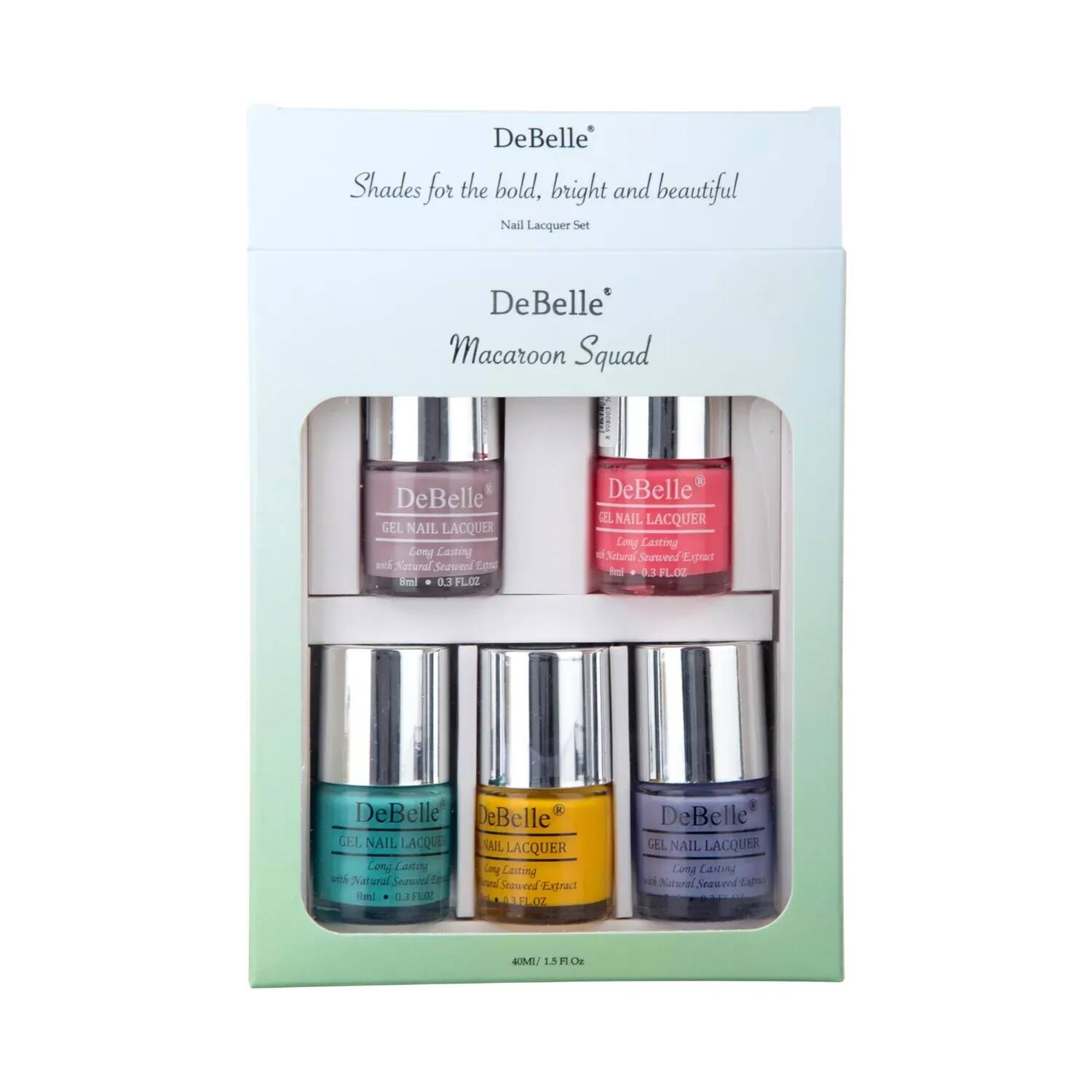 DeBelle | DeBelle Macaroon Squad Nail Lacquer Gift Set (5Pcs)