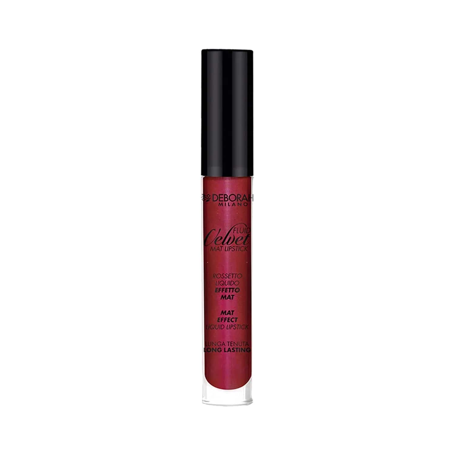 Deborah Milano | Deborah Milano Fluid Velvet Mat Lipstick Metal - 50 Cherry