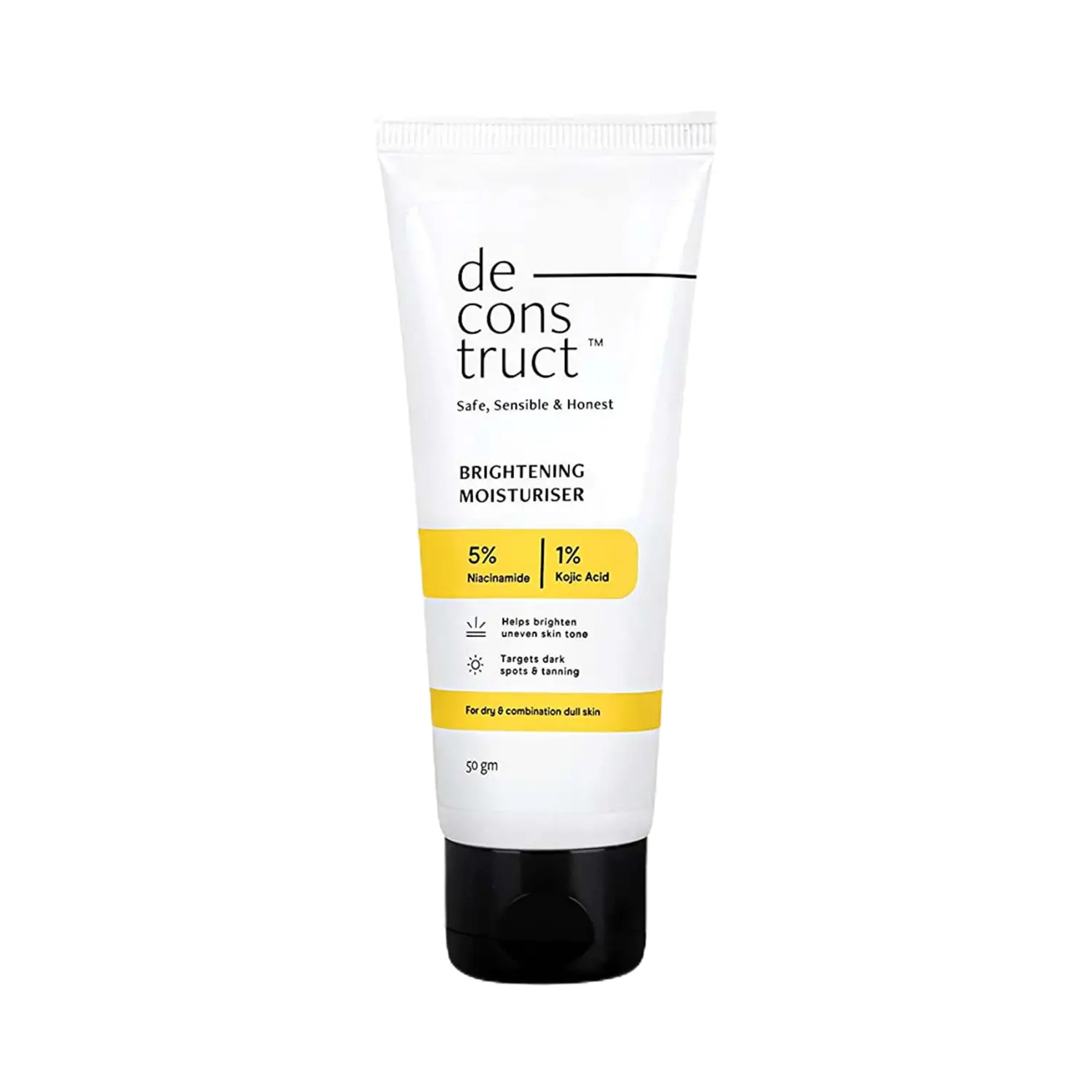 Deconstruct | Deconstruct Brightening Moisturizer 5% Niacinamide + 1% Kojic Acid + 5% Vitamin C + Vitamin E (50 g)