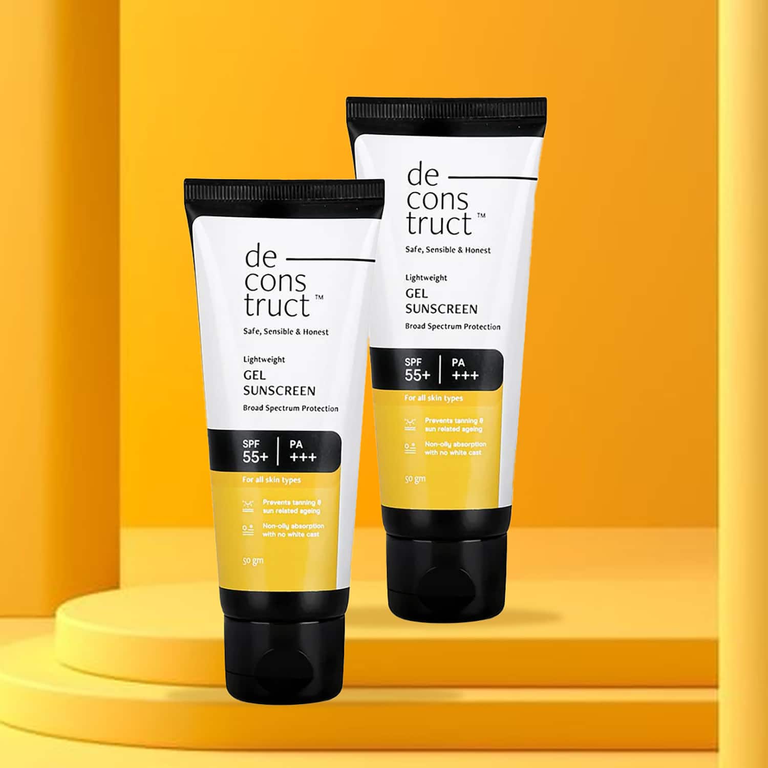 Deconstruct | Deconstruct Pack of 2 Gel Sunscreen Combo (100 g)
