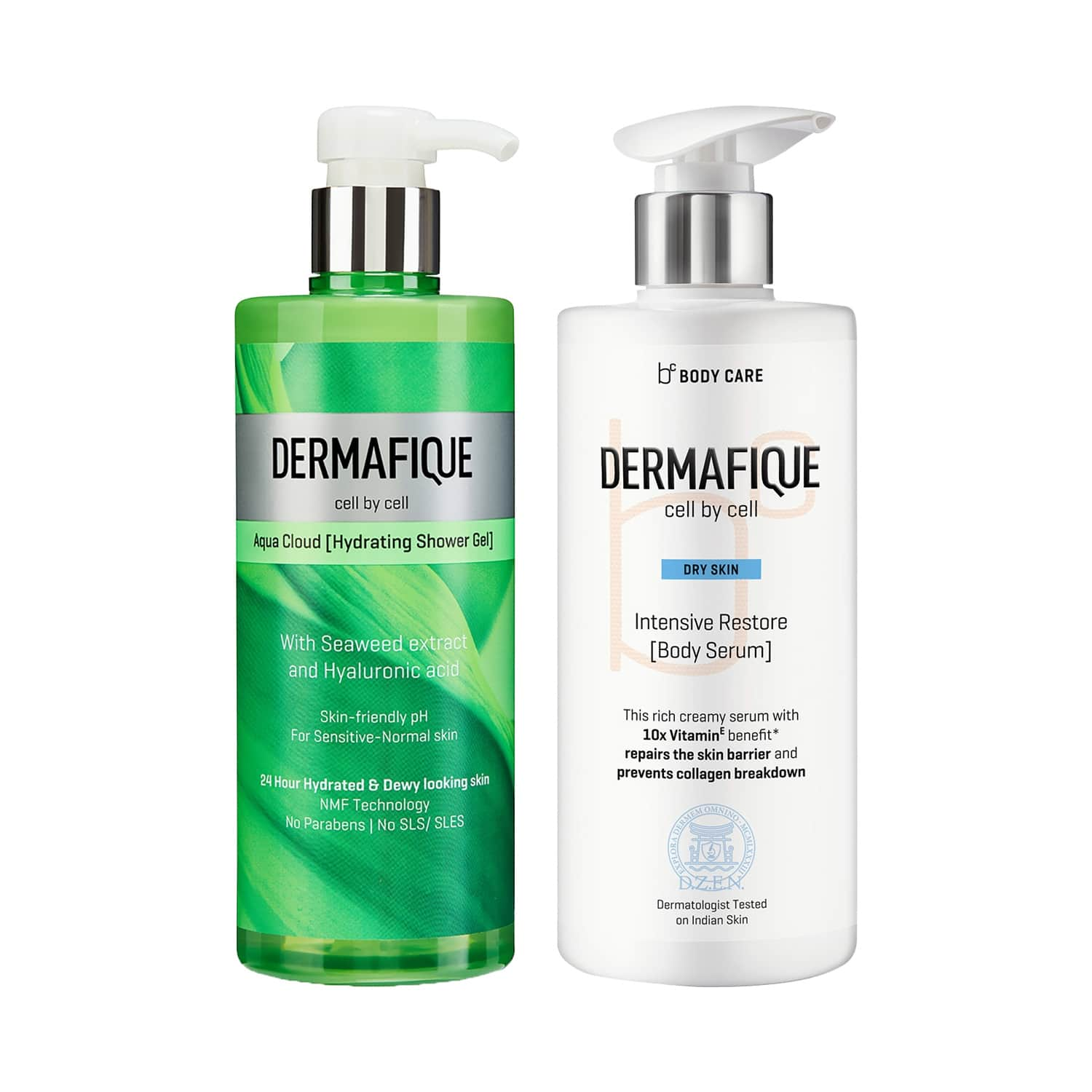 Dermafique | Dermafique Perfect Body Combo - Shower Gel + Body Serum