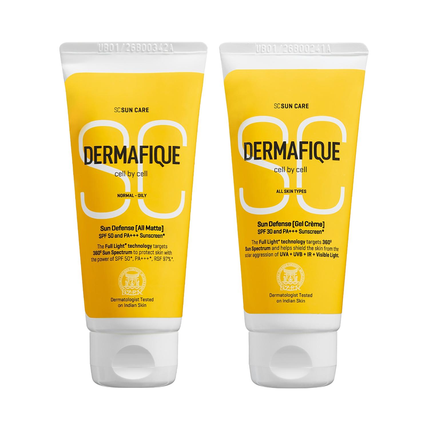 Dermafique | Dermafique All Day Sun Protection Sunscreen Combo