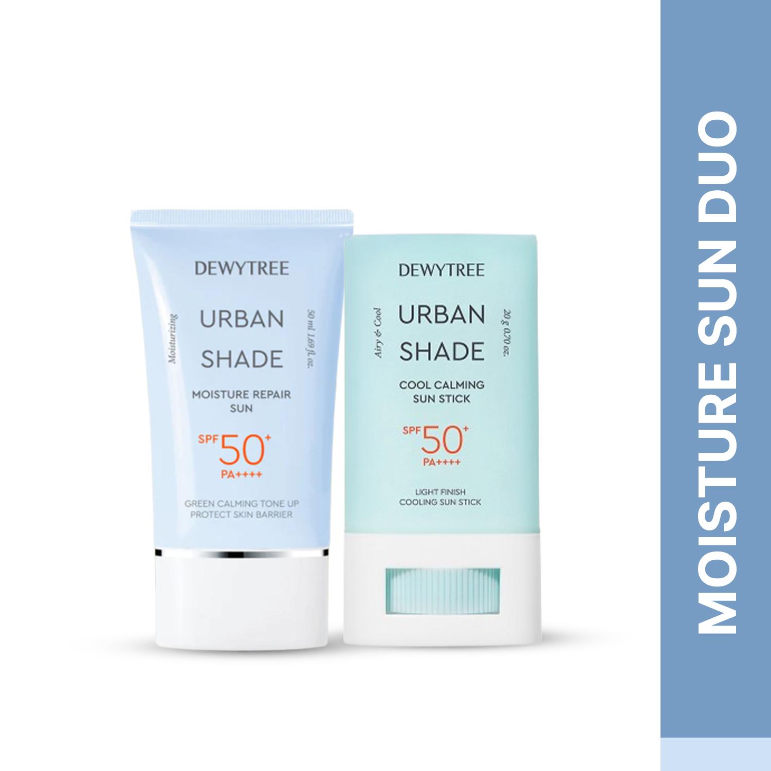 Dewytree | Dewytree Urban Shade Moisture Repair Sunscreen SPF And Cool Calming Sun Stick SPF Combo