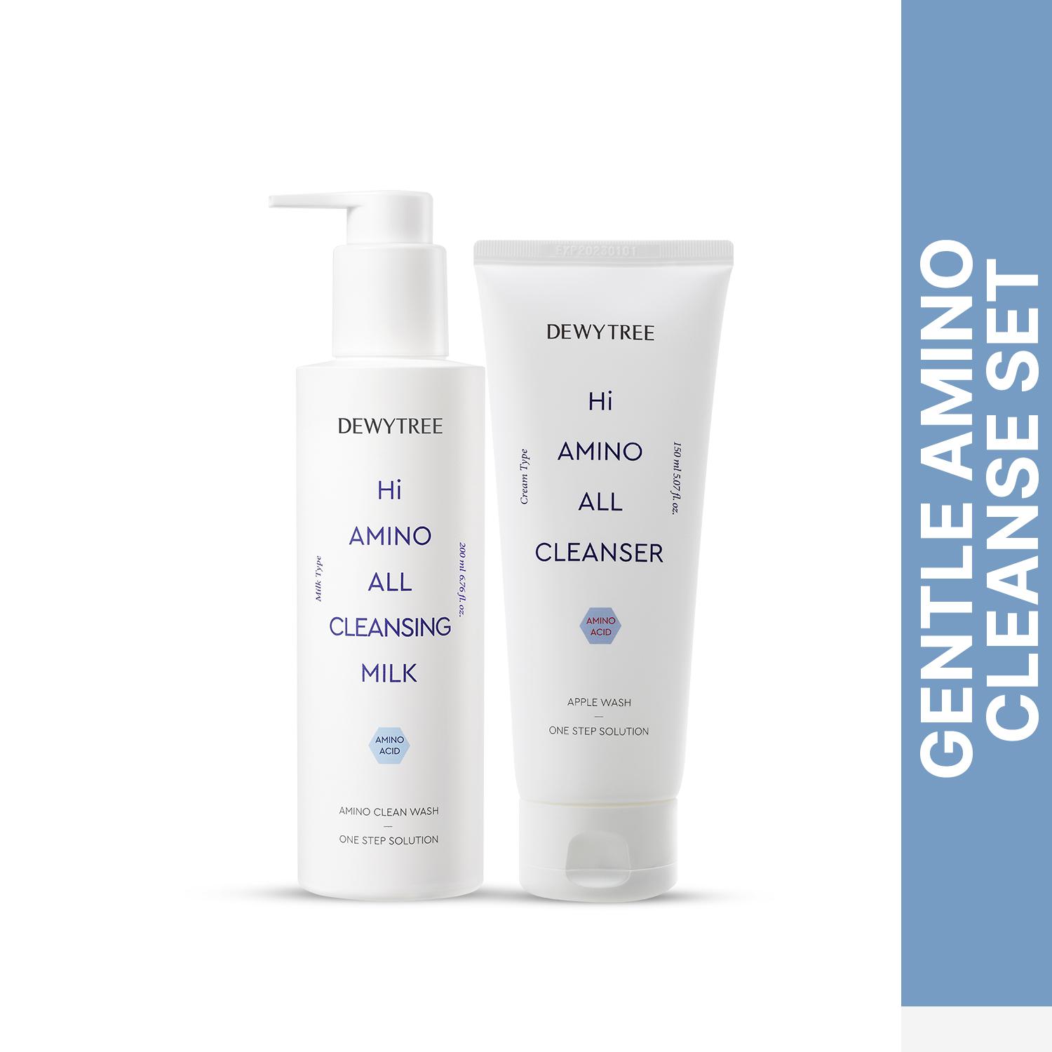 Dewytree | Dewytree Hi Amino All Cleansing Milk (200 ml) And Cleanser (150 ml) Combo