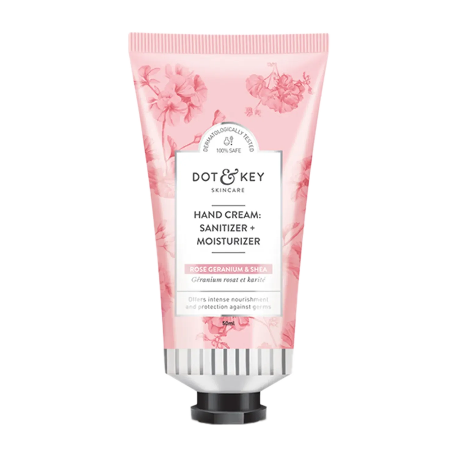 Dot & Key | Dot & Key Hand Cream - Rose Geranium & Shea (50ml)