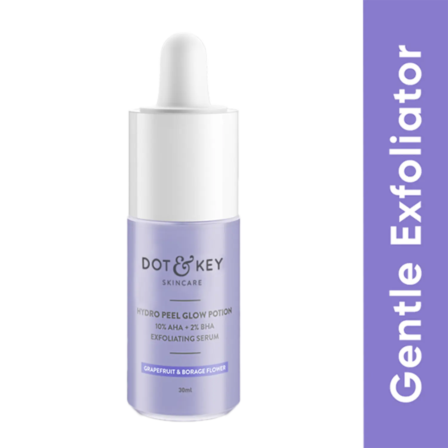 Dot & Key | Dot & Key Hydro Peel Glow Potion 10% Aha + 2% Bha Exfoliating Serum (30ml)