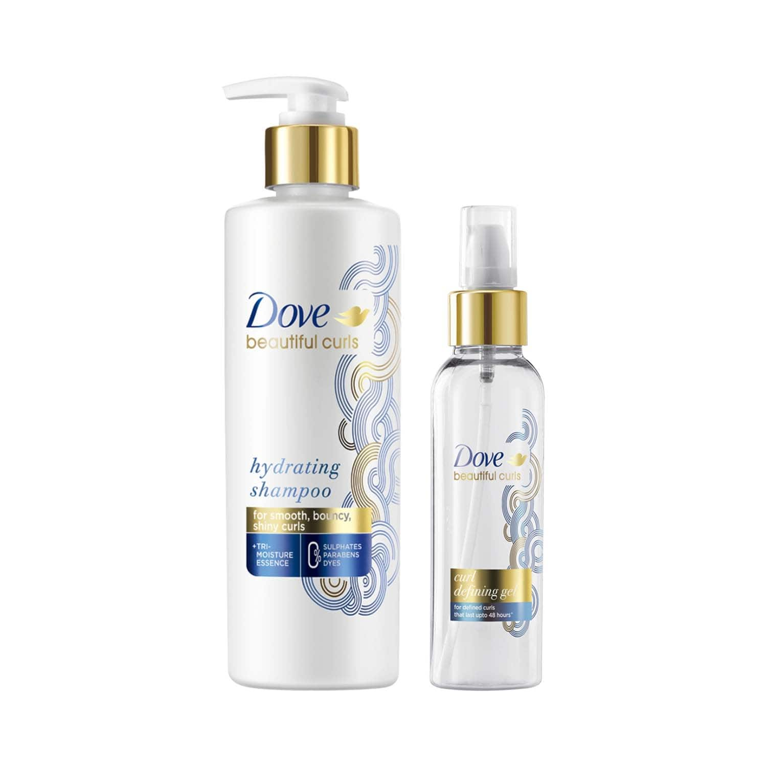 Dove | Dove Beautiful Curl Shampoo & Defining Gel Combo