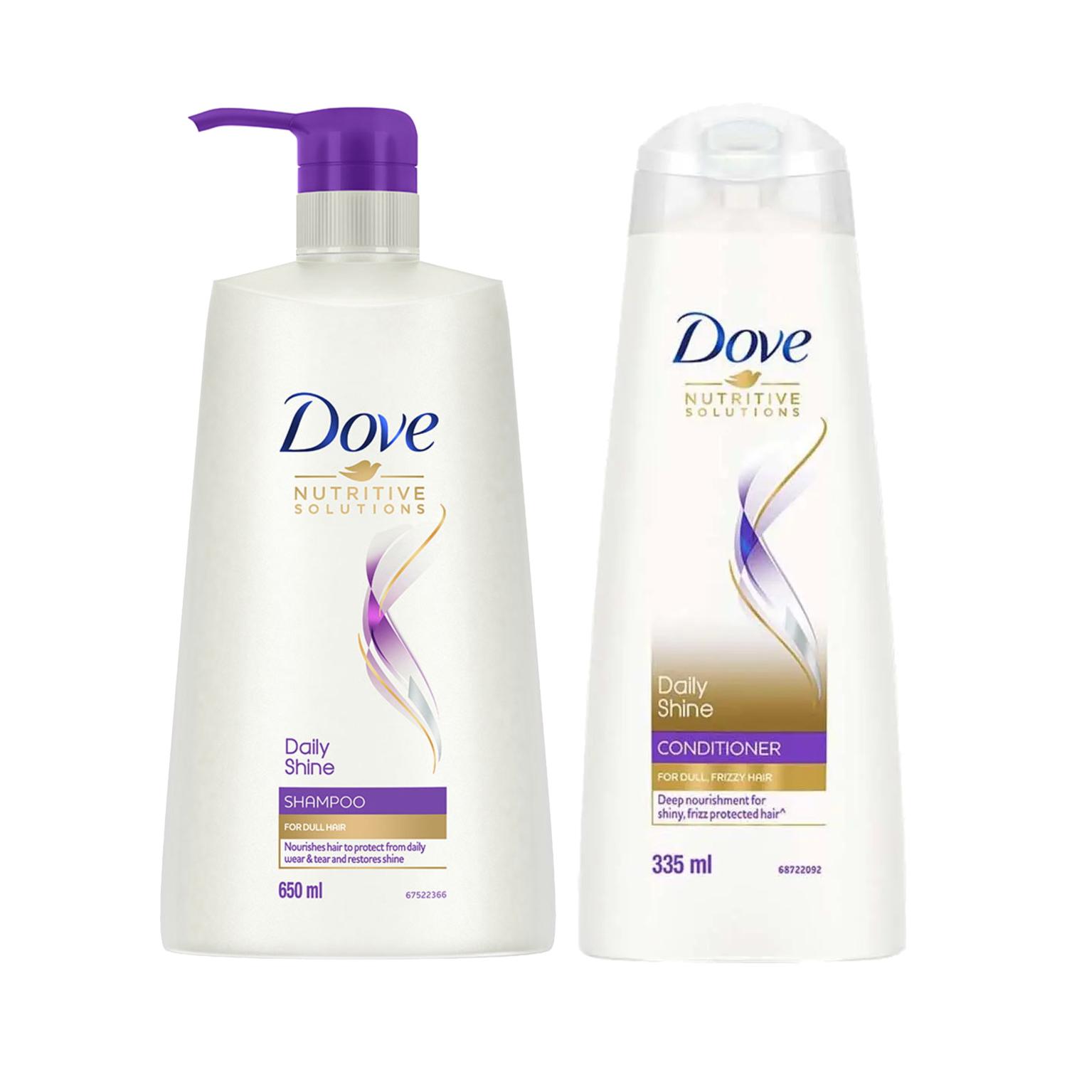 Dove | Dove Daily Shine Shampoo + Conditioner Combo