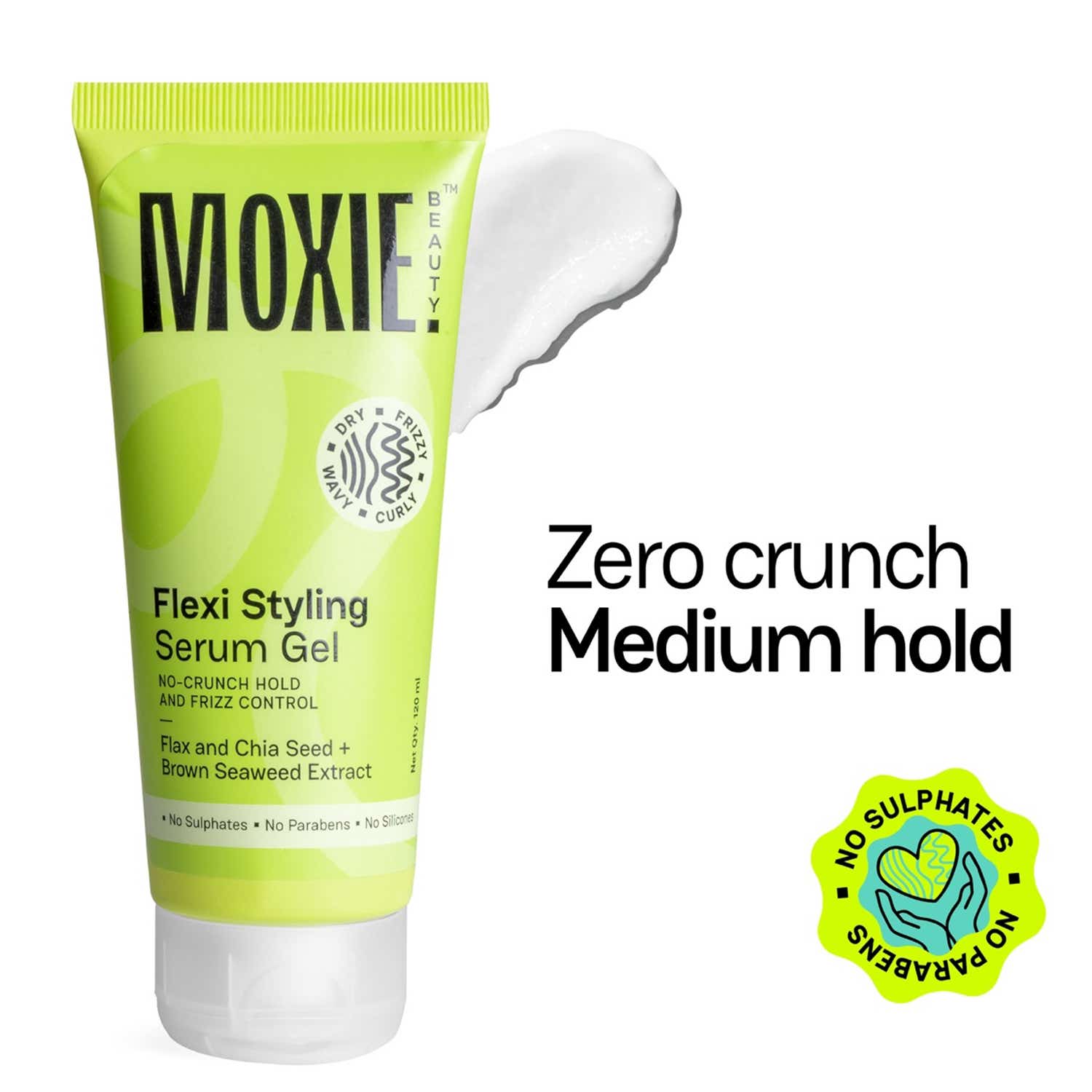 Moxie Beauty | Moxie Beauty Flexi Styling Serum Gel for Curly & Wavy Hair (120 ml)