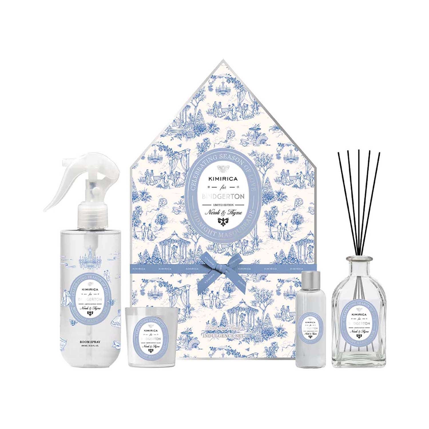 Kimirica | Kimirica Bridgerton Midnight Masquerade Home Gift Set (5 pcs)