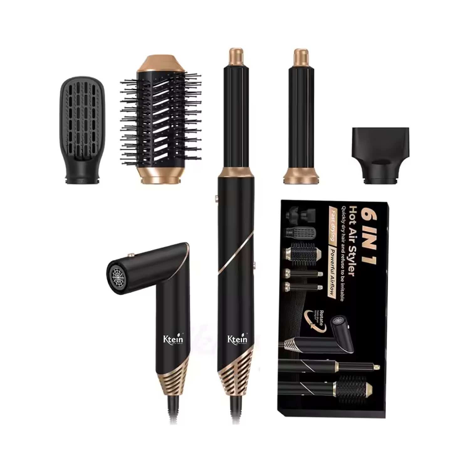 Ktein | Ktein 6-in-1 Hot Air Hair Styler for Women - 1000W
