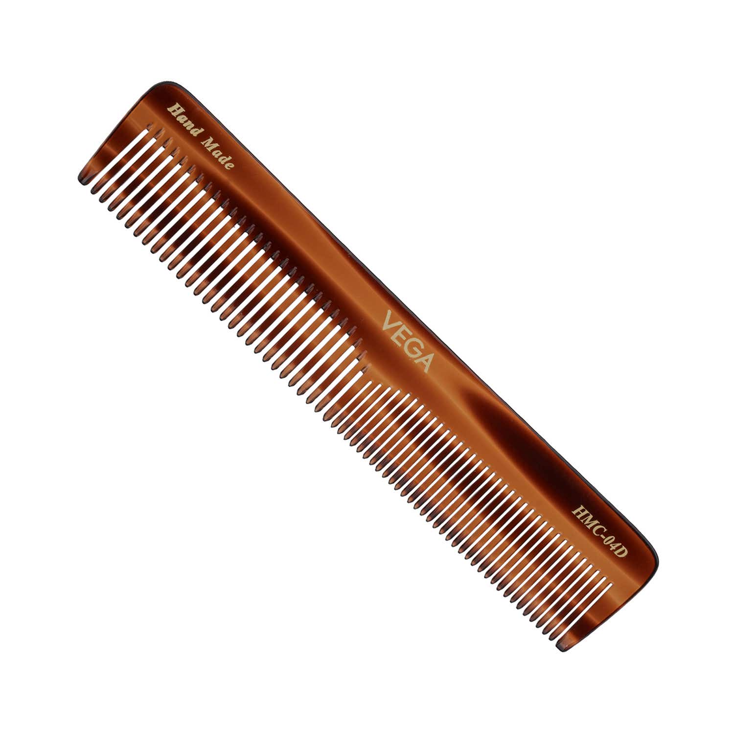 Vega | Vega Handcrafted Graduated Dressing Comb Made with Cellulose Acetate (HMC-04D)