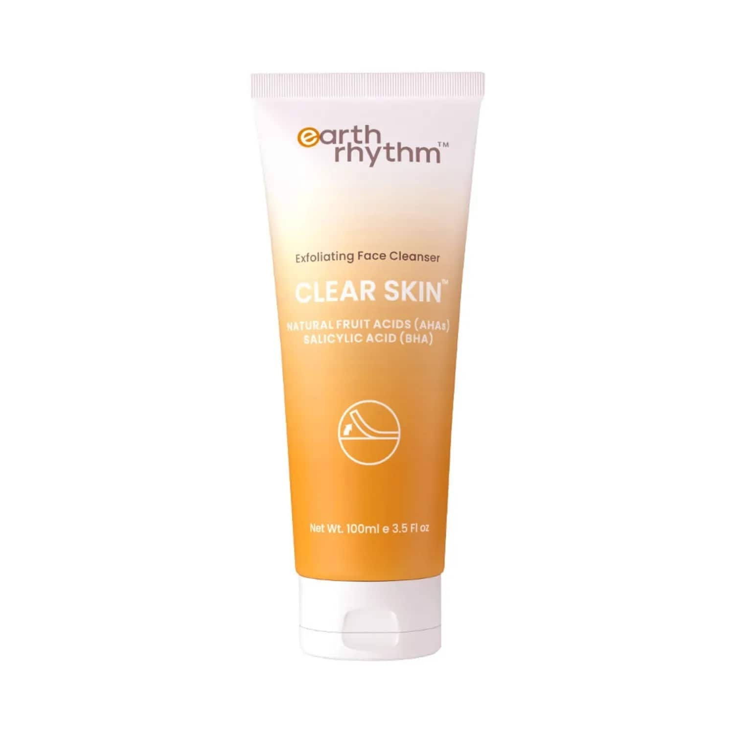 Earth Rhythm | Earth Rhythm Exfoliating Face Cleanser With AHAs & BHAs (100ml)