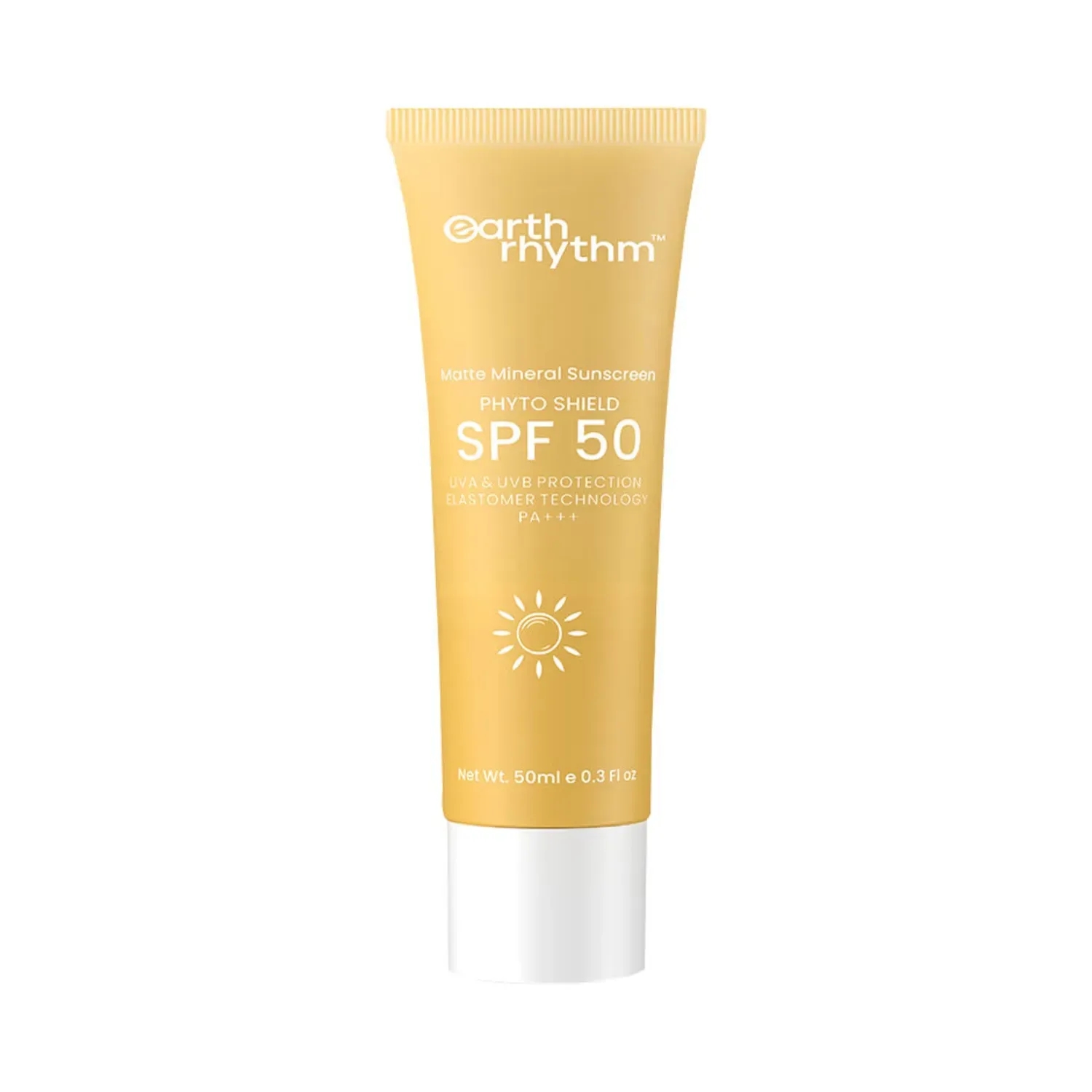 Earth Rhythm | Earth Rhythm SPF 50 Phyto Shield Matte Mineral Sunscreen (50ml)