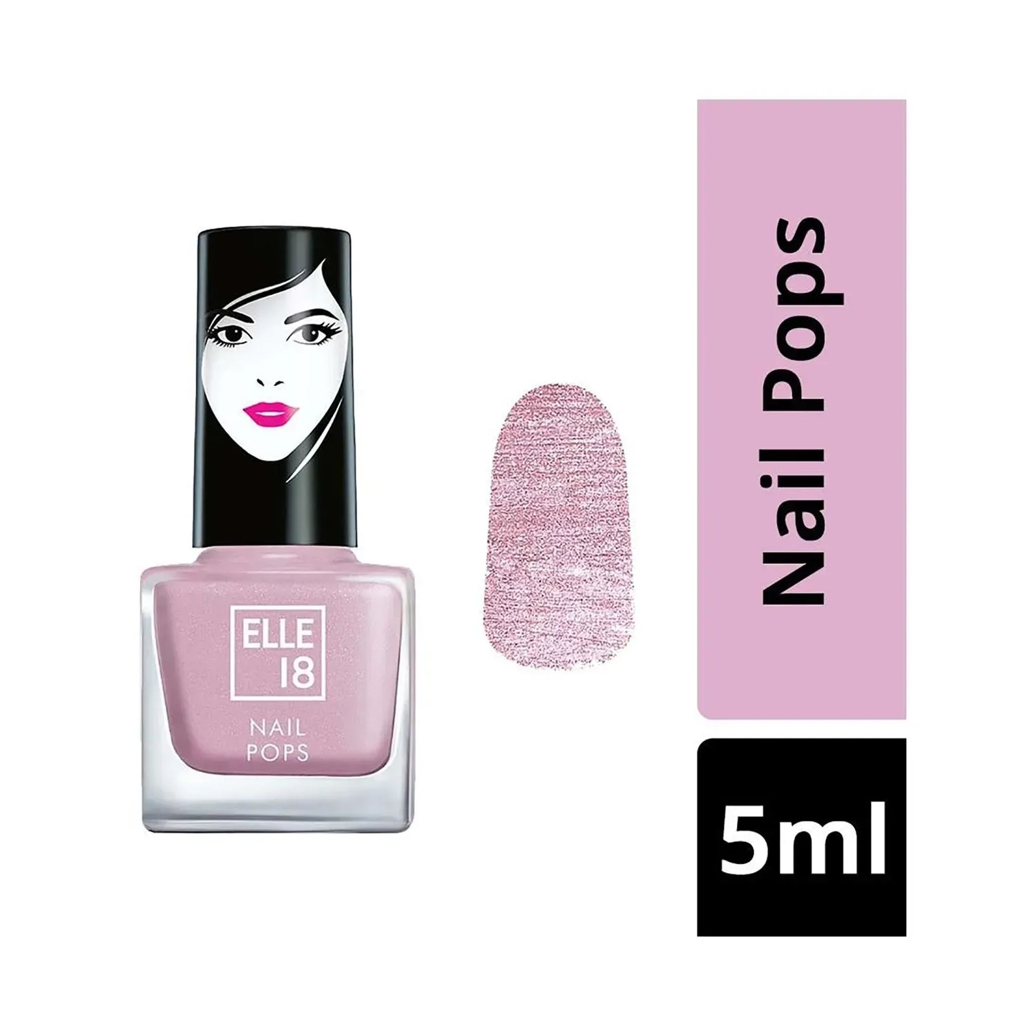 Buy Elle 18 Nail Pops Nail Color, Shade 08 5 ml Online at Best Prices in  India - JioMart.