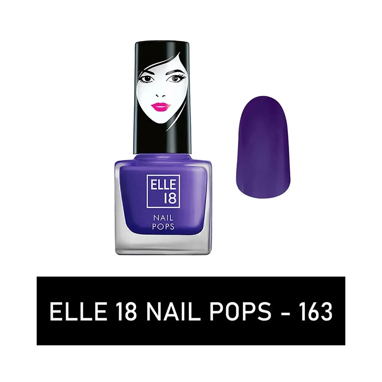 Elle 18 Nail Pops Nail Color, 5 ML Bottle ,Long stay Glossy Finish (Shade  134) | eBay