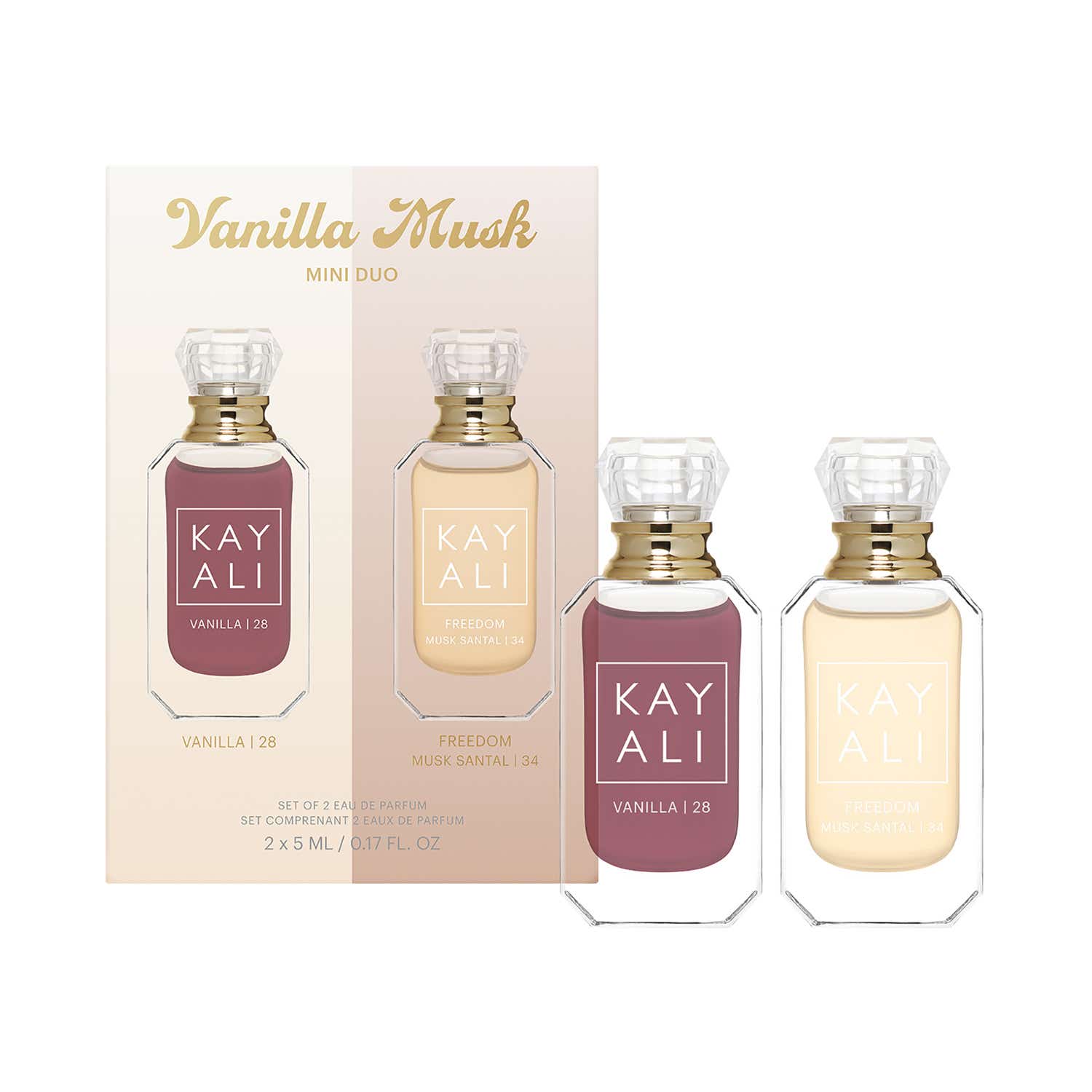 Kayali | Kayali Freedom Musk Santal & Vanilla EDP Mini Duo (2 pcs)