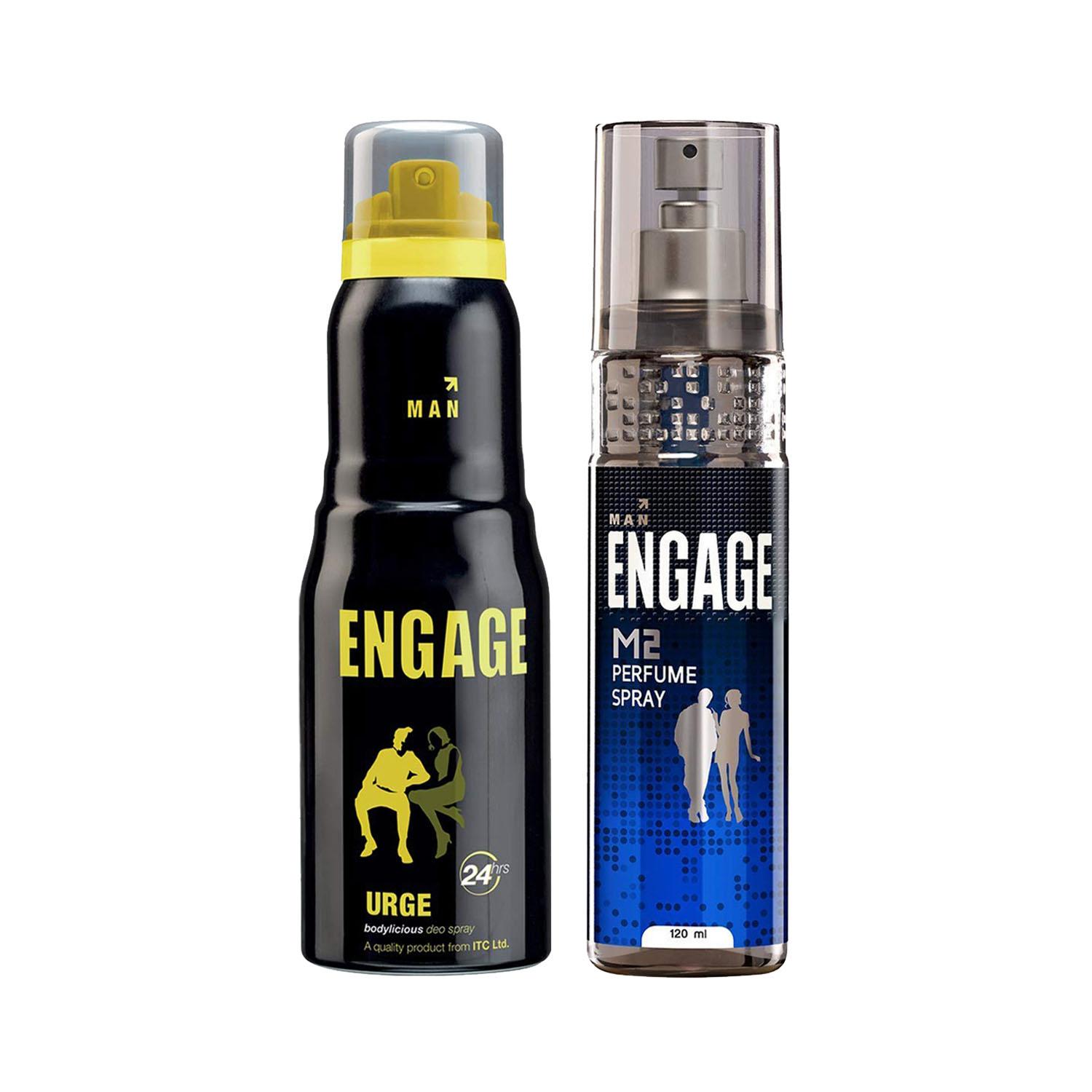 Engage | Engage Man Perfume & Deo M2 & Urge Combo