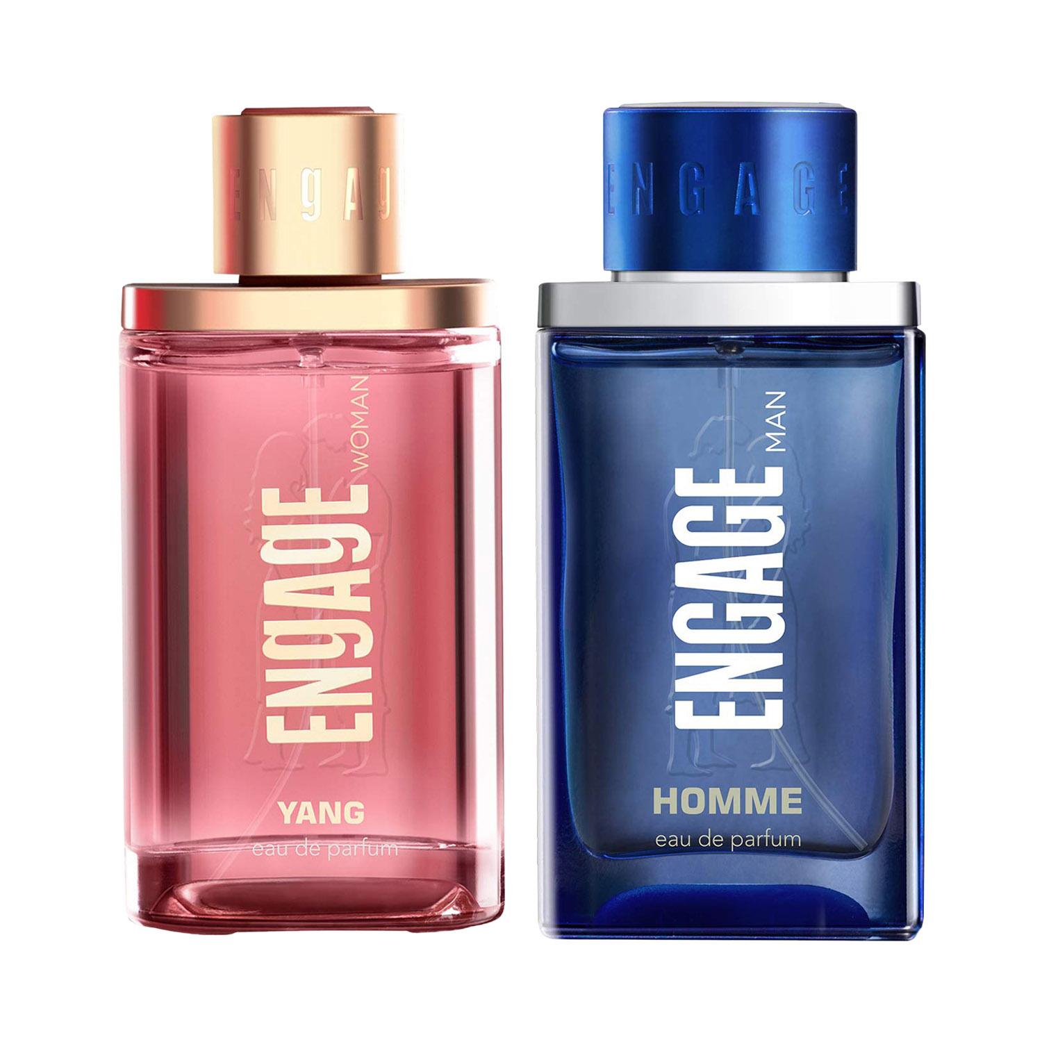 Engage | Engage Premium Perfume Combo Man & Woman (Homme & Yang)