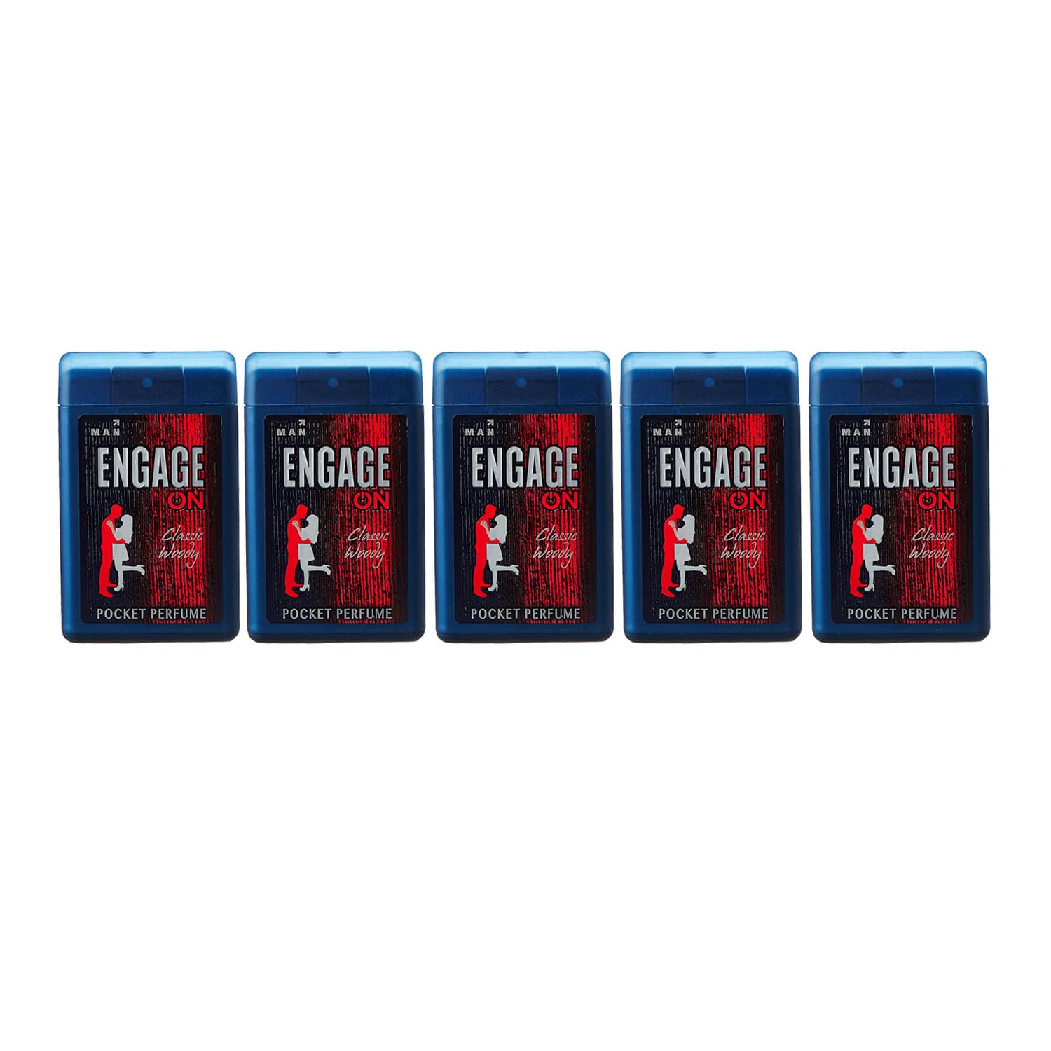 Engage On Man Pocket Perfume 17 ml Pack Of 5